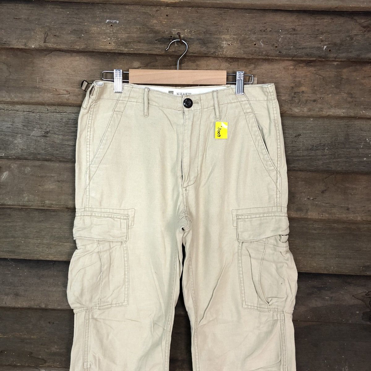 Gap Gap Khakis Cream Multipocket Cargo Pants #3009 Size US 30 / EU 46 - 2 Thumbnail