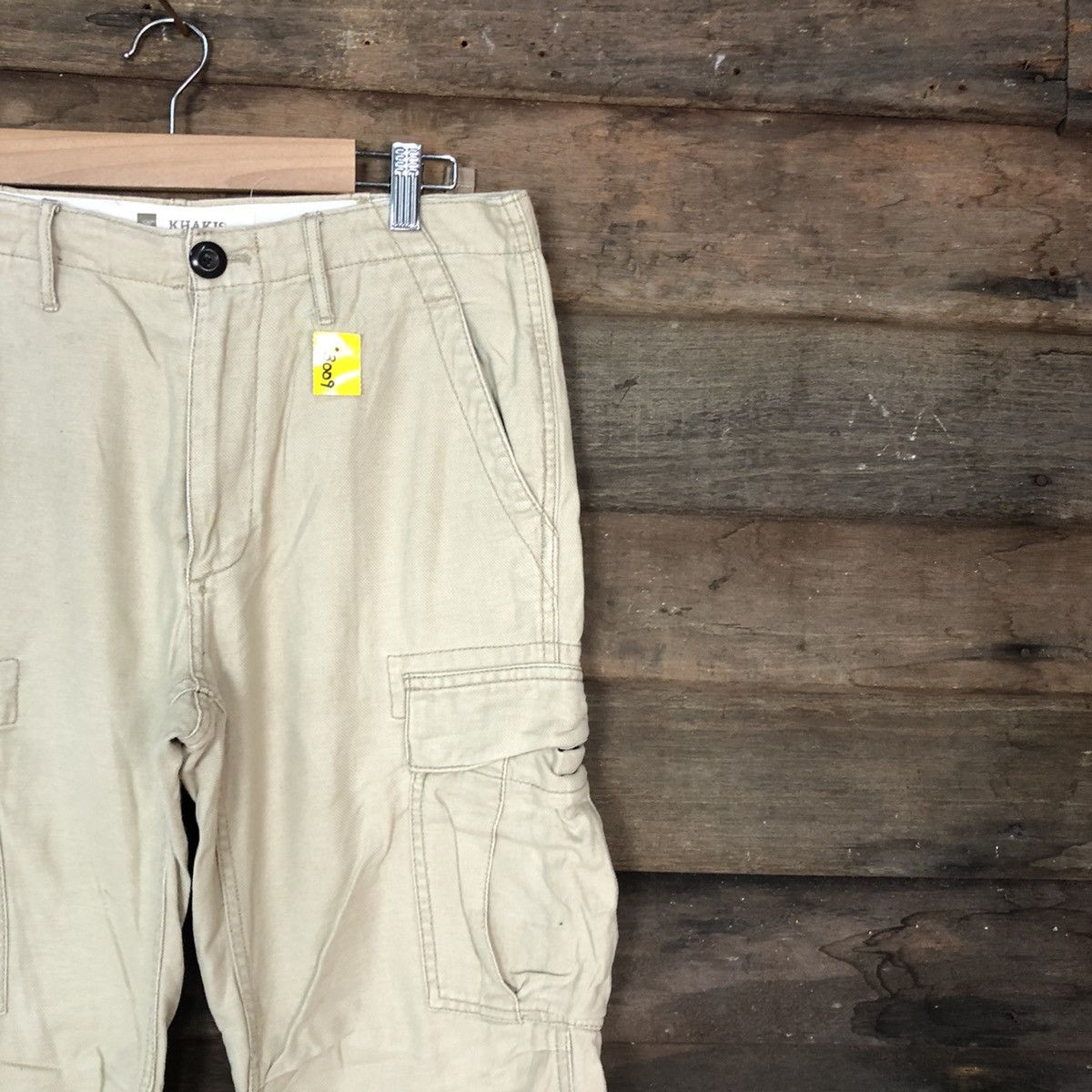 Gap Gap Khakis Cream Multipocket Cargo Pants #3009 Size US 30 / EU 46 - 5 Thumbnail