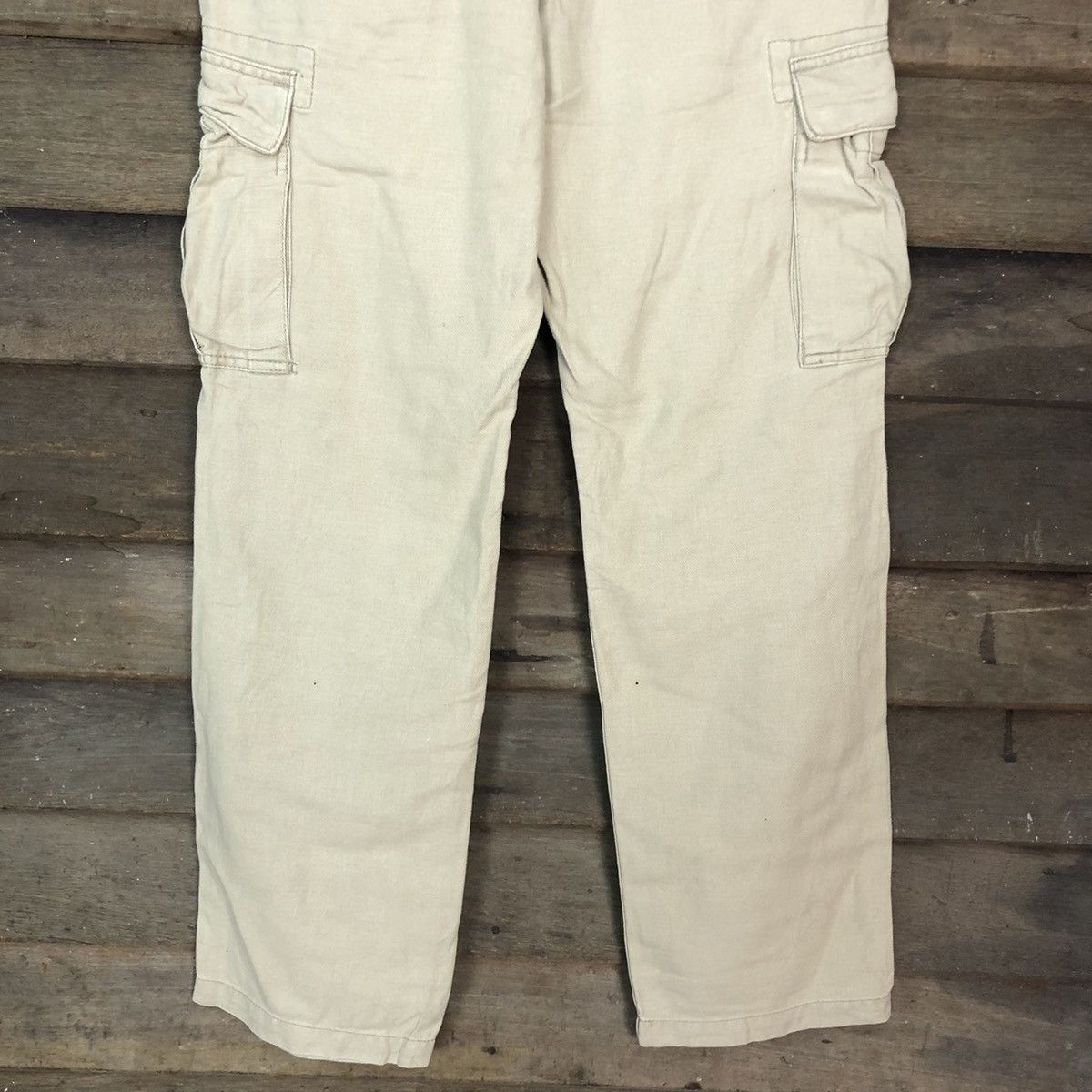 Gap Gap Khakis Cream Multipocket Cargo Pants #3009 Size US 30 / EU 46 - 11 Thumbnail