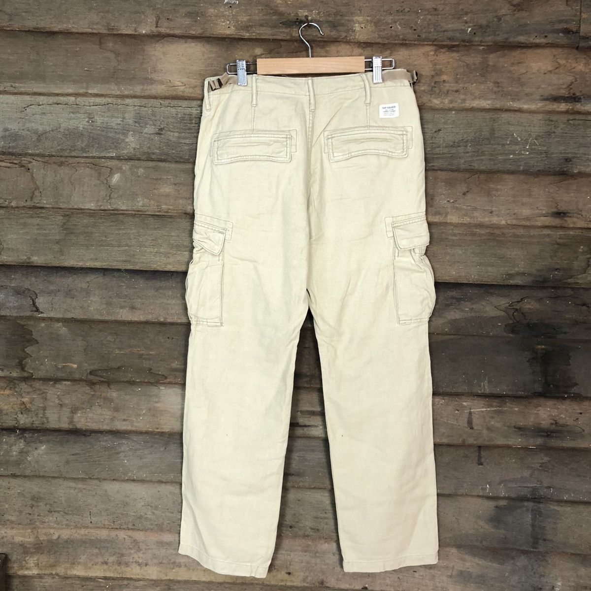 Gap Gap Khakis Cream Multipocket Cargo Pants #3009 Size US 30 / EU 46 - 9 Thumbnail