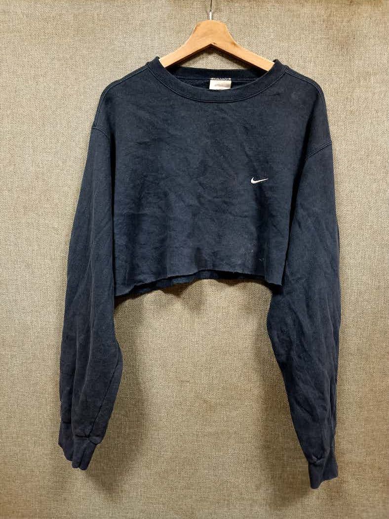 Nike vintage nike swoosh crop tops Size L / US 10 / IT 46 - 1 Thumbnail