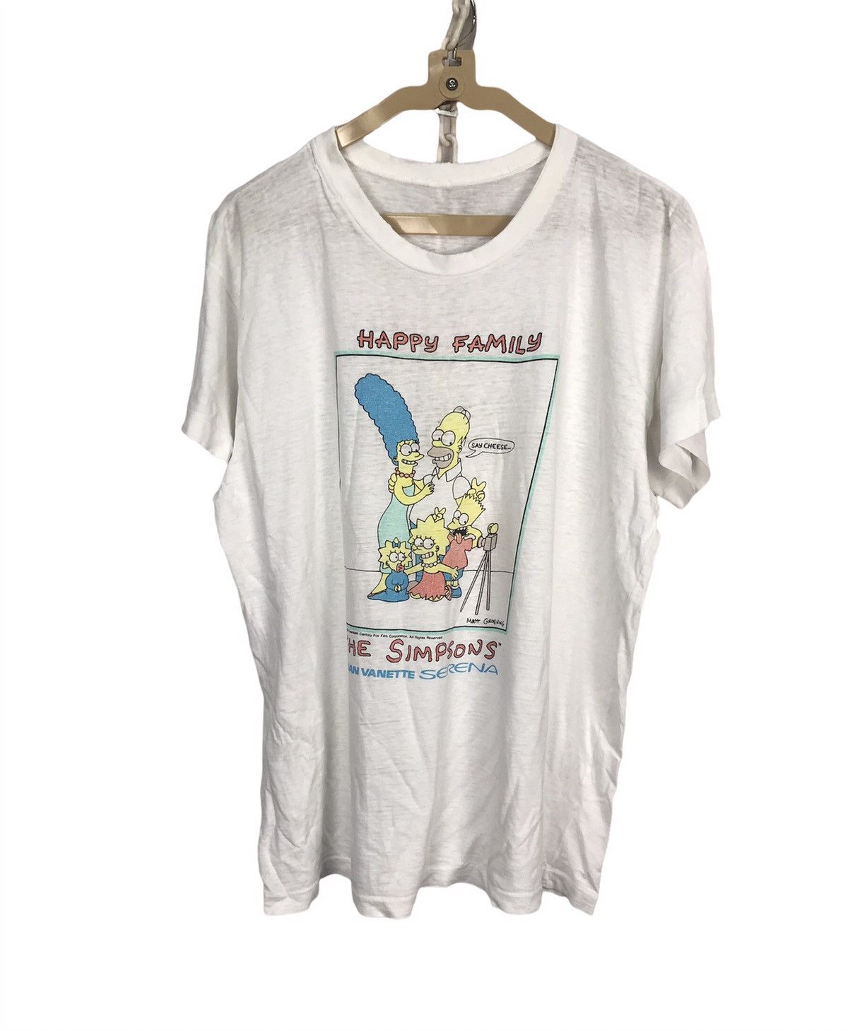 Cartoon Network × Vintage Vintage “the simpsons” distressed printed Tshirt Size US M / EU 48-50 / 2 - 2 Thumbnail