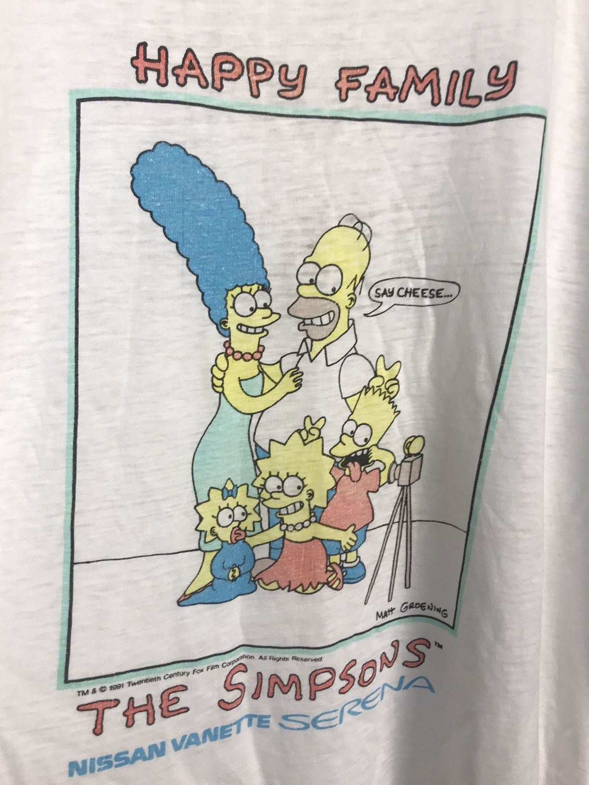 Cartoon Network × Vintage Vintage “the simpsons” distressed printed Tshirt Size US M / EU 48-50 / 2 - 9 Thumbnail