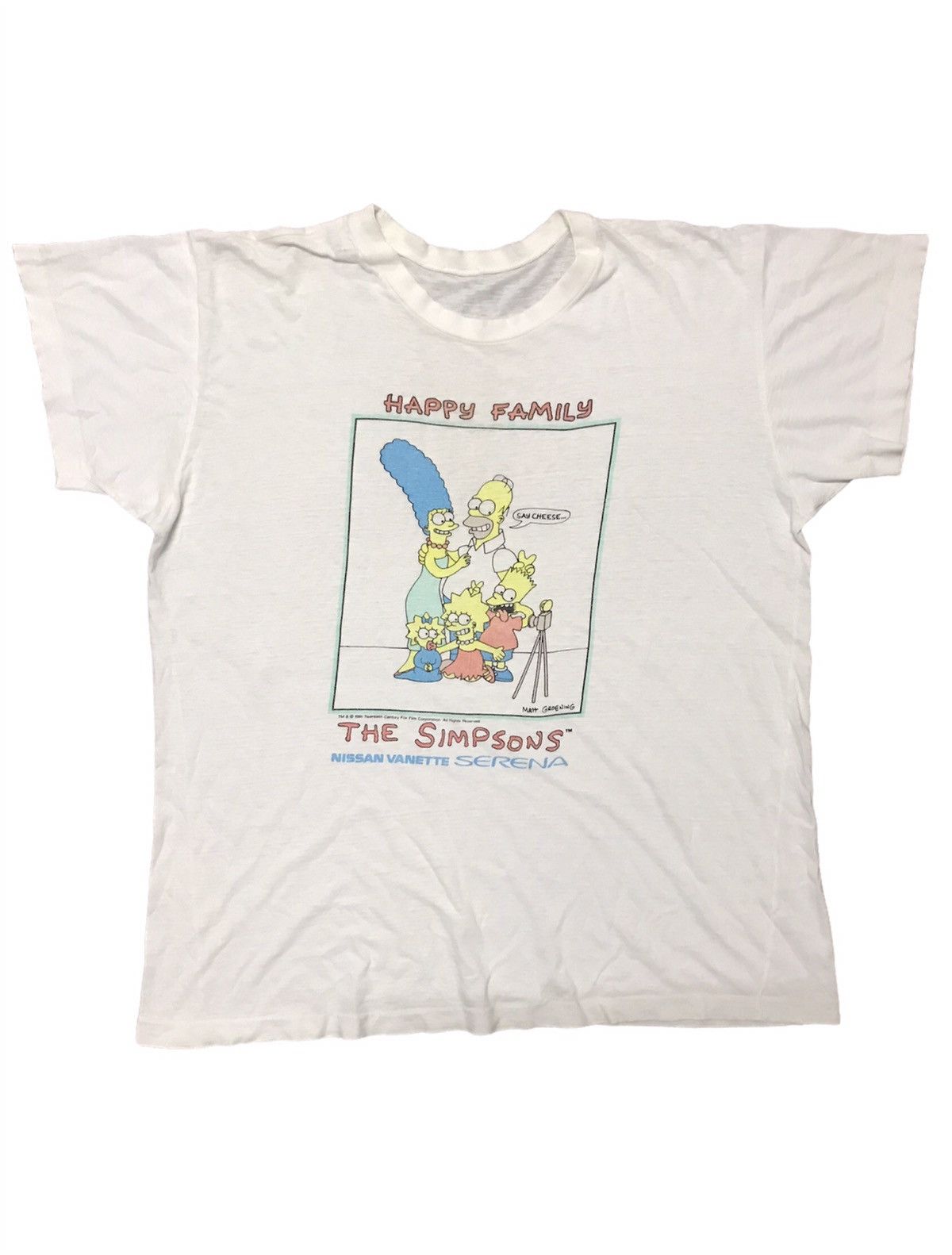 Cartoon Network × Vintage Vintage “the simpsons” distressed printed Tshirt Size US M / EU 48-50 / 2 - 1 Thumbnail