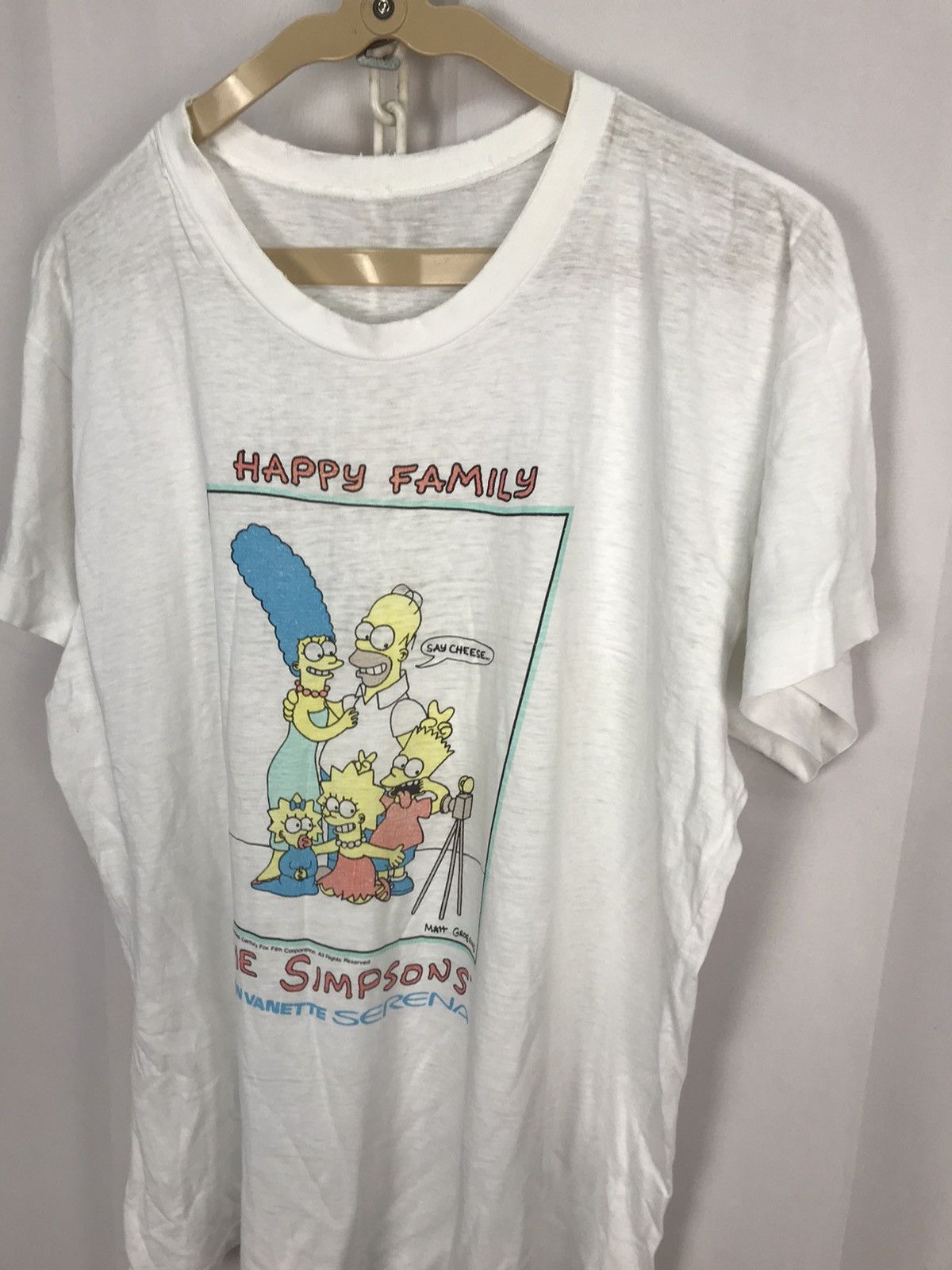 Cartoon Network × Vintage Vintage “the simpsons” distressed printed Tshirt Size US M / EU 48-50 / 2 - 6 Thumbnail