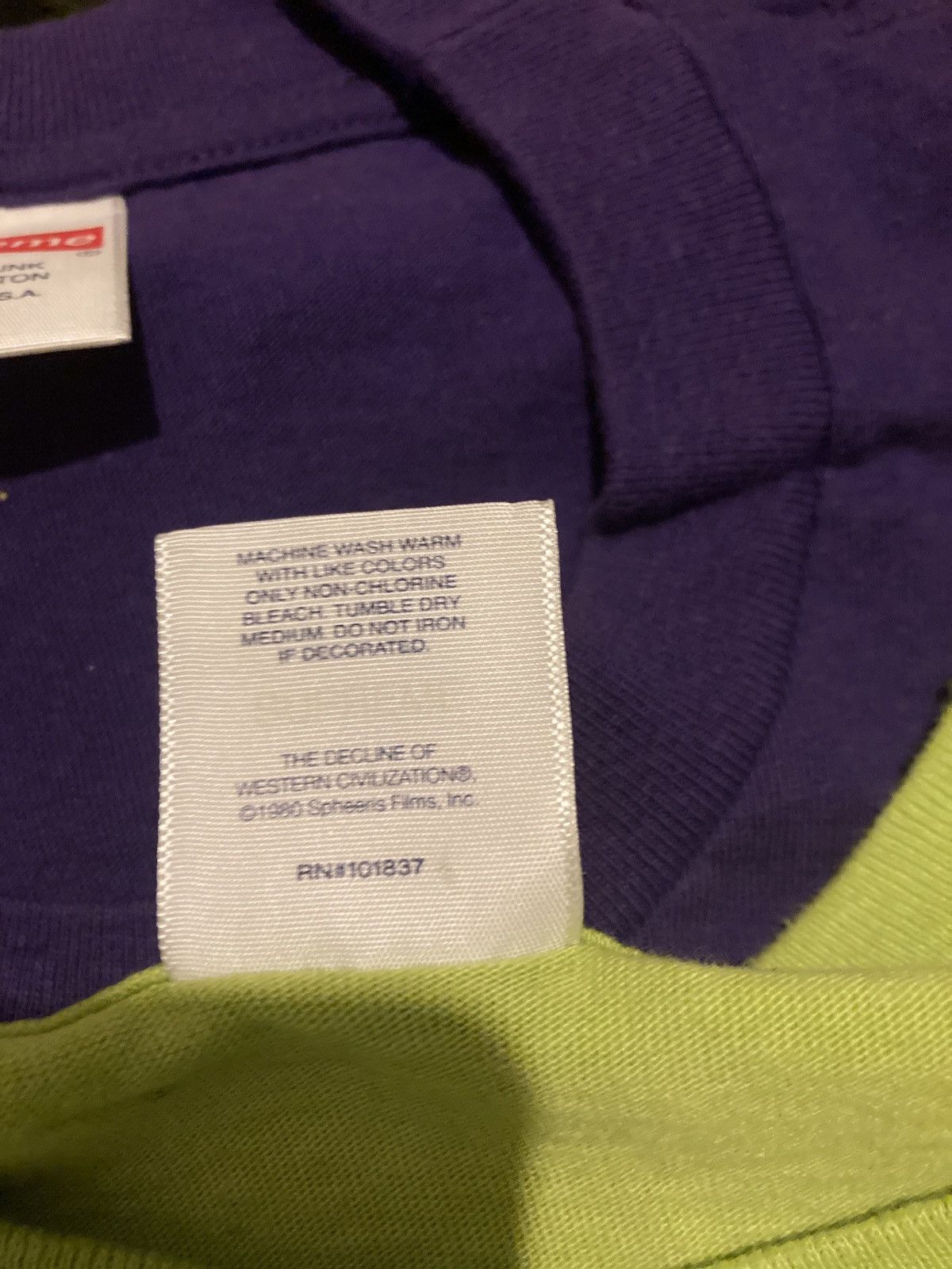 Supreme Supreme The Decline Of Western Civilization tee Size US XL / EU 56 / 4 - 3 Thumbnail