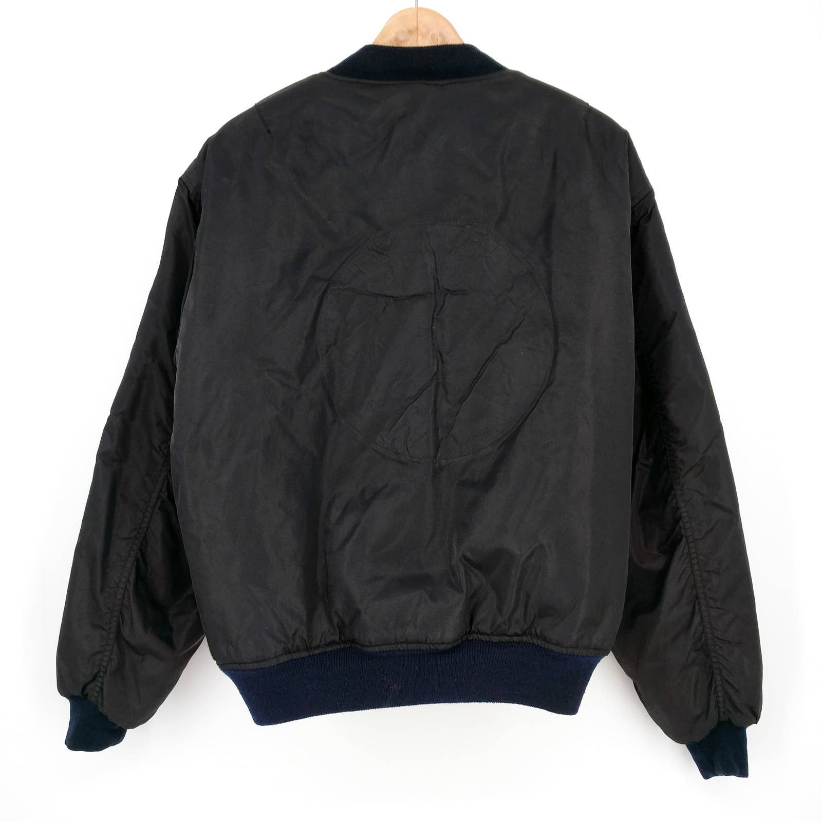 Vintage Vintage US Army MA-1 Flight Bomber Jacket Military Patch L Size US L / EU 52-54 / 3 - 6 Thumbnail