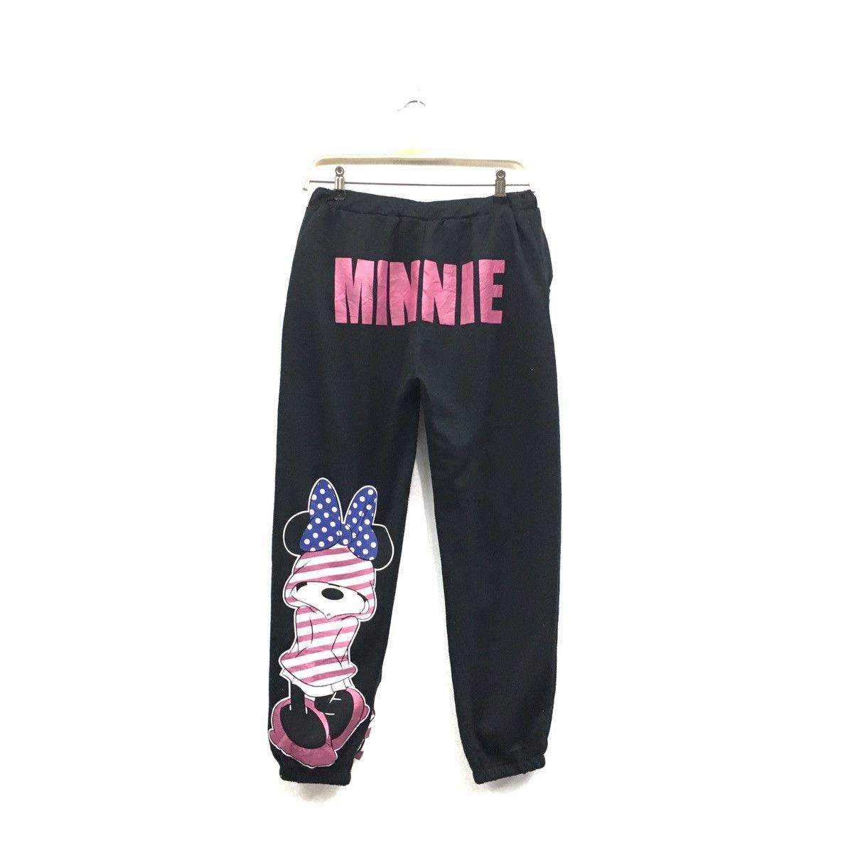 Cartoon Network × Disney × Mickey Mouse Minnie Mouse SweatPants BigLogo Minie Mouse Double Pocket Size US 28 / EU 44 - 3 Thumbnail