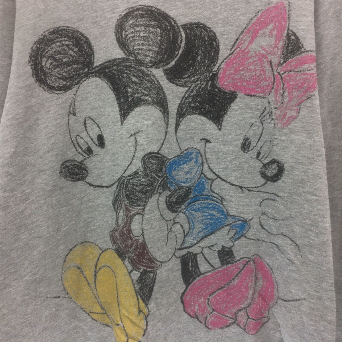 Cartoon Network × Disney × Mickey Mouse Vintage Cartoon Minnie & Mickey Mouse Sweatshirt Size US M / EU 48-50 / 2 - 2 Thumbnail