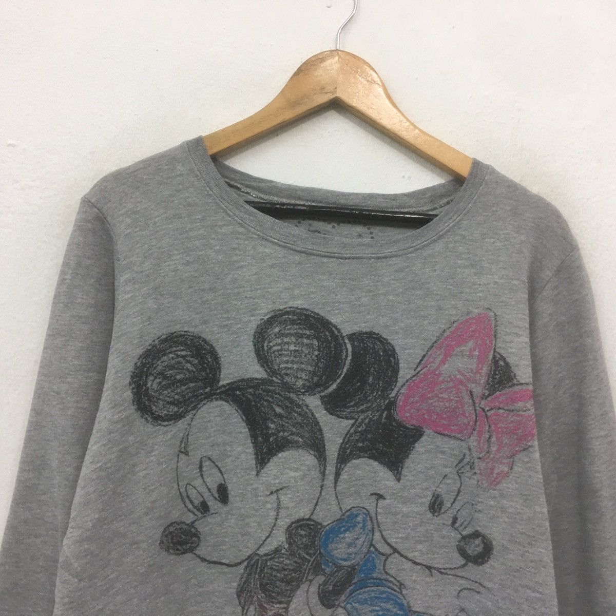 Cartoon Network × Disney × Mickey Mouse Vintage Cartoon Minnie & Mickey Mouse Sweatshirt Size US M / EU 48-50 / 2 - 3 Thumbnail