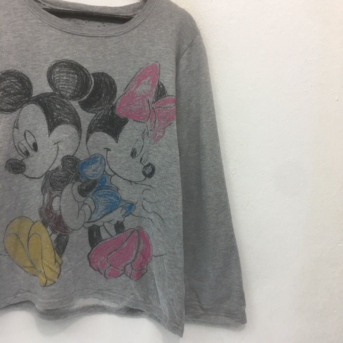 Cartoon Network × Disney × Mickey Mouse Vintage Cartoon Minnie & Mickey Mouse Sweatshirt Size US M / EU 48-50 / 2 - 4 Thumbnail