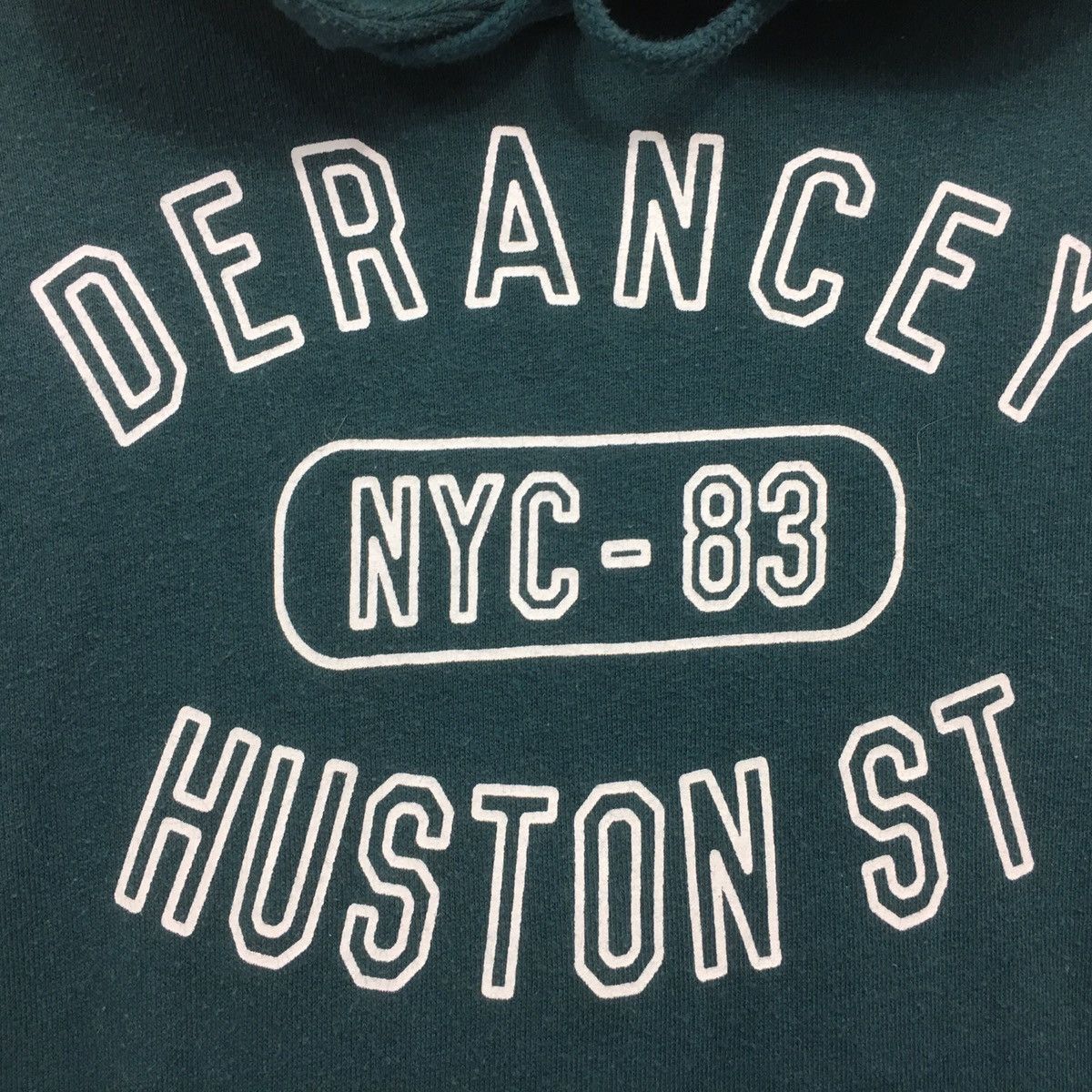 Japanese Brand Houston Sweatshirt Hoodie Spellout Derancey Houston St NYC Size US S / EU 44-46 / 1 - 2 Thumbnail