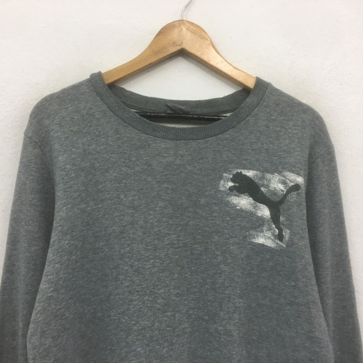 Japanese Brand × Puma Puma Sweatshirt Crewneck Big Logo Print Puma Sportswear Size US S / EU 44-46 / 1 - 2 Thumbnail