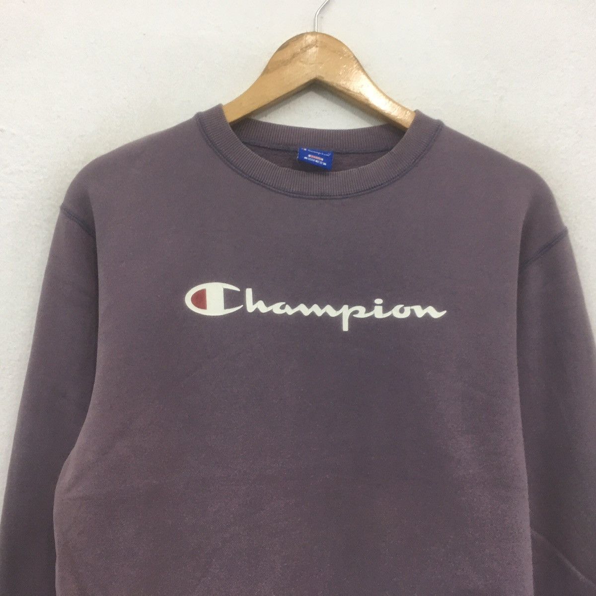 Champion × Vintage Champion Sweatshirt Crewneck Spellout Champion Size US M / EU 48-50 / 2 - 2 Thumbnail