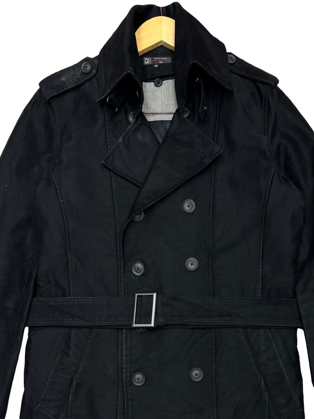 Designer × Michel Klein VINTAGE MICHEL KLEIN HOMME PARIS TRENCH COATS WITH VEST Size US M / EU 48-50 / 2 - 5 Thumbnail