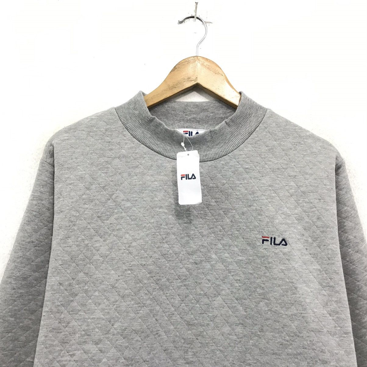 Fila × Japanese Brand Fila Crewneck Sweatshirt Embroidered Spellout Fila Size US M / EU 48-50 / 2 - 3 Thumbnail