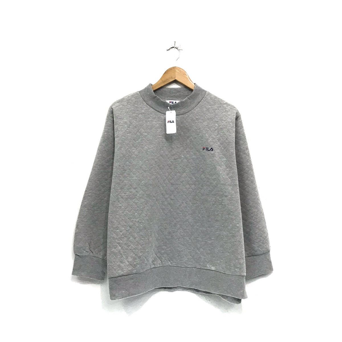 Fila × Japanese Brand Fila Crewneck Sweatshirt Embroidered Spellout Fila Size US M / EU 48-50 / 2 - 2 Thumbnail