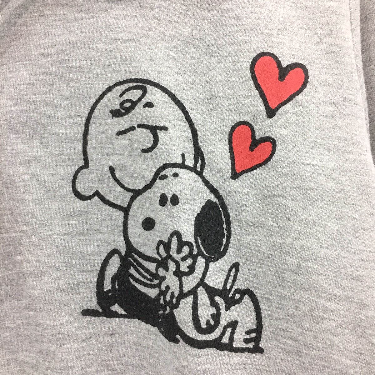 Cartoon Network × Disney × Peanuts Peanuts Snoopy Sweatshirt Hoodie Big Logo Charlie Brown Size US M / EU 48-50 / 2 - 5 Thumbnail