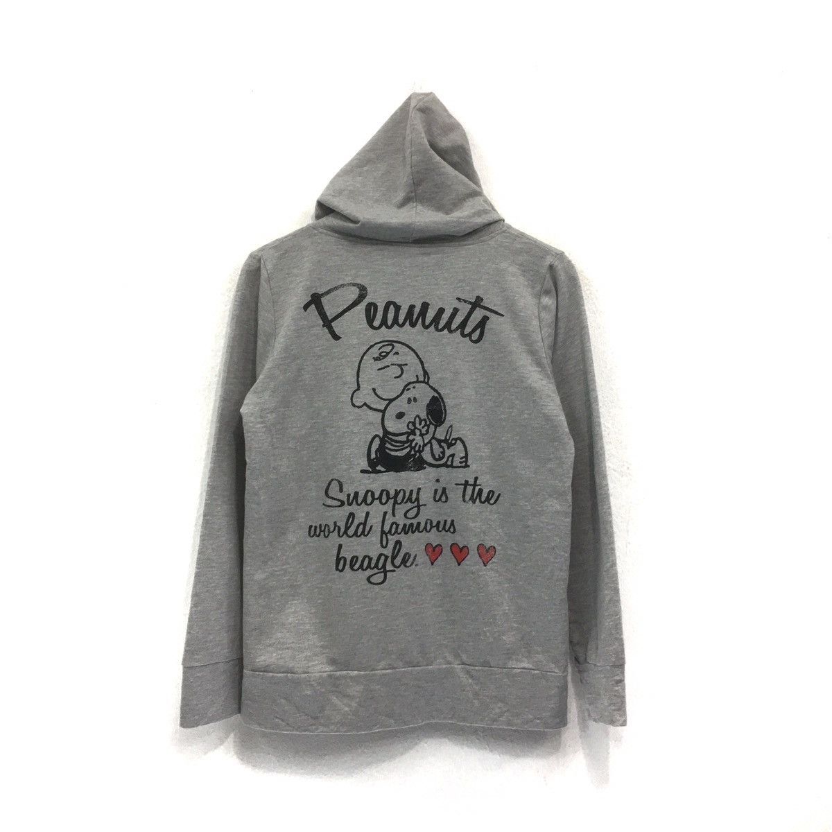 Cartoon Network × Disney × Peanuts Peanuts Snoopy Sweatshirt Hoodie Big Logo Charlie Brown Size US M / EU 48-50 / 2 - 1 Thumbnail