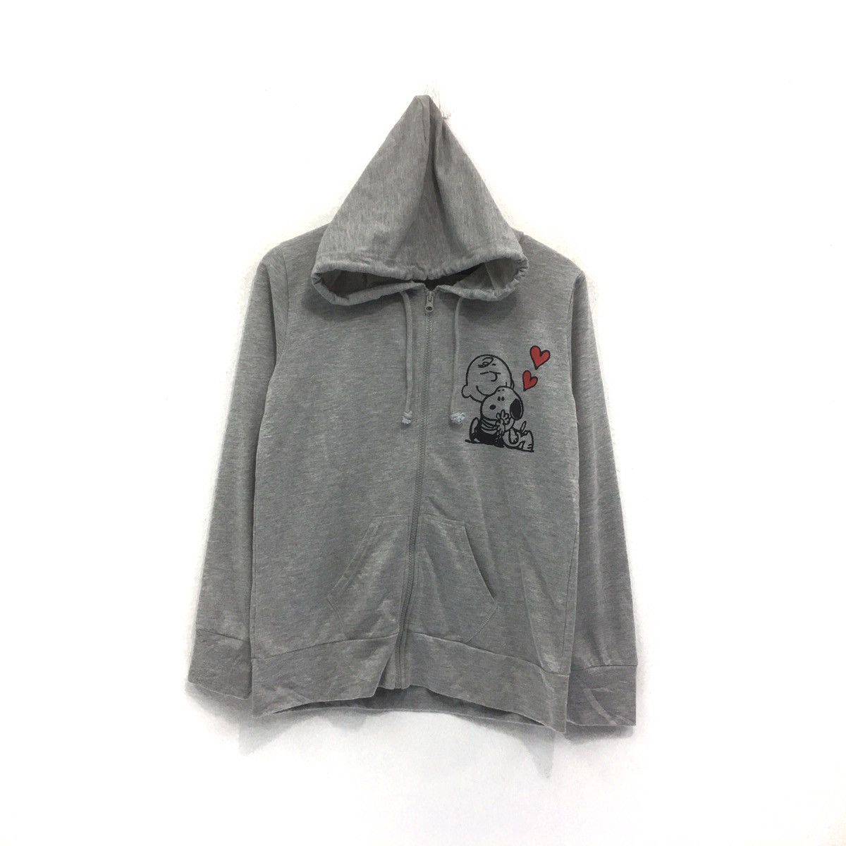 Cartoon Network × Disney × Peanuts Peanuts Snoopy Sweatshirt Hoodie Big Logo Charlie Brown Size US M / EU 48-50 / 2 - 2 Thumbnail