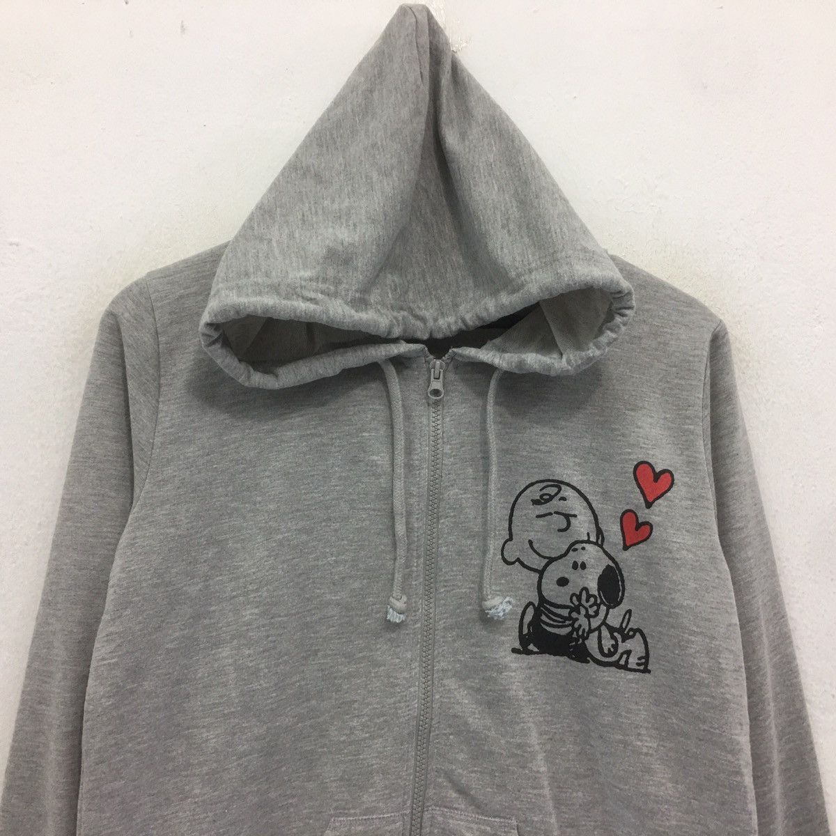 Cartoon Network × Disney × Peanuts Peanuts Snoopy Sweatshirt Hoodie Big Logo Charlie Brown Size US M / EU 48-50 / 2 - 3 Thumbnail