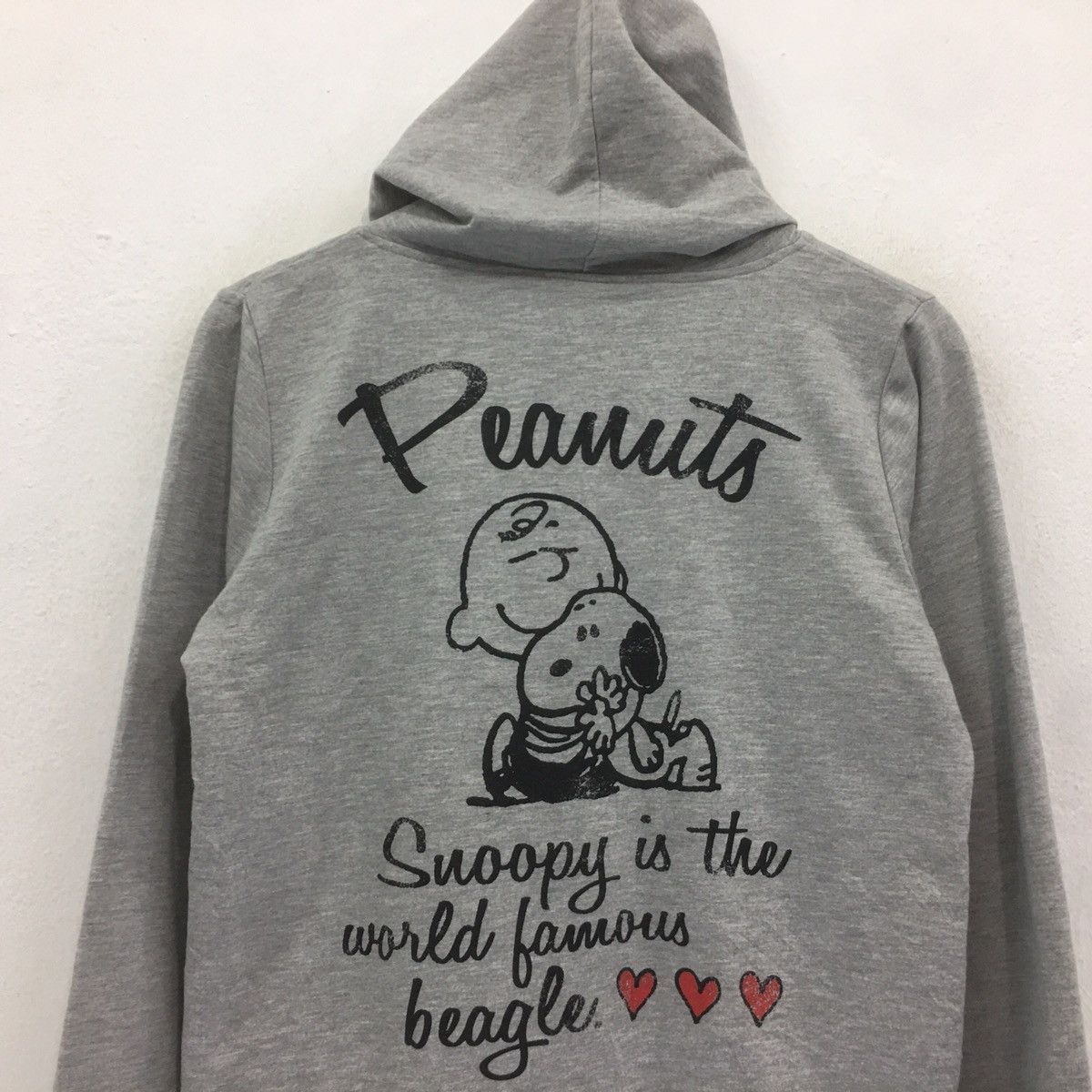 Cartoon Network × Disney × Peanuts Peanuts Snoopy Sweatshirt Hoodie Big Logo Charlie Brown Size US M / EU 48-50 / 2 - 7 Thumbnail