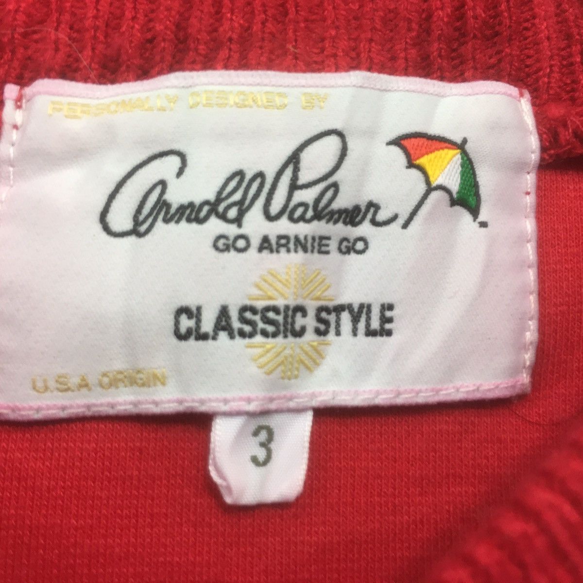 Japanese Brand × Vintage Vintage Arnold Palmer Longsleeve Sweatshirt Size US S / EU 44-46 / 1 - 6 Thumbnail