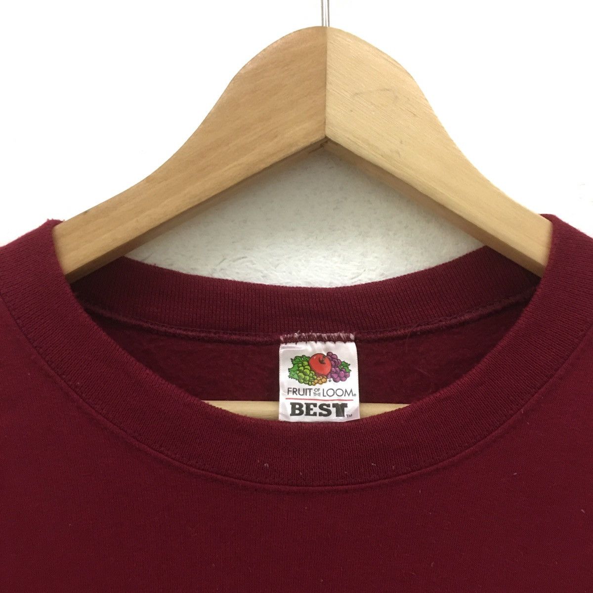 Fruit Of The Loom × Vintage Vintage Fruit Of The Loom Sweatshirt Give Thanks ToThe Lord Size US L / EU 52-54 / 3 - 7 Thumbnail