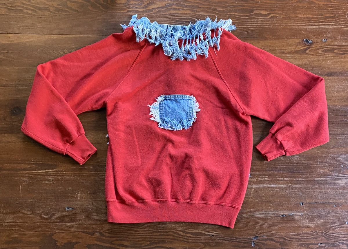 Levi's Vintage 80s Jerzees Levi’s Custom Raglan Crewneck Sweatshirt Size US M / EU 48-50 / 2 - 15 Thumbnail