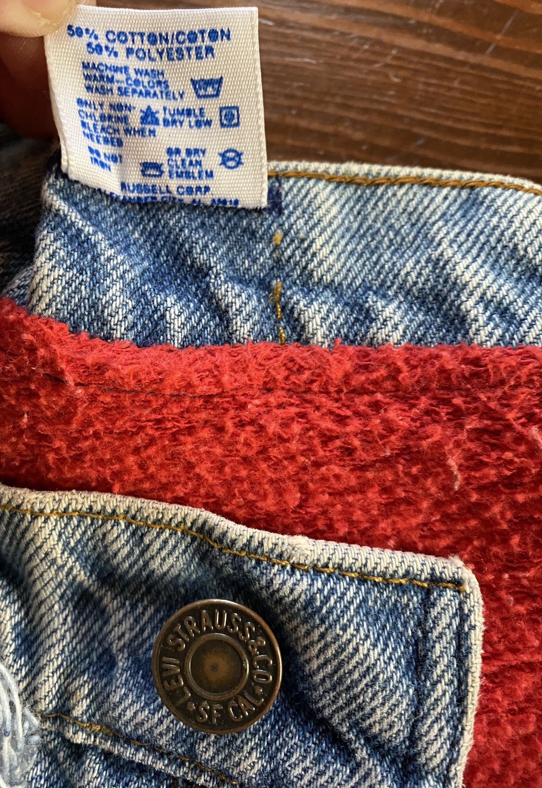 Levi's Vintage 80s Jerzees Levi’s Custom Raglan Crewneck Sweatshirt Size US M / EU 48-50 / 2 - 12 Thumbnail