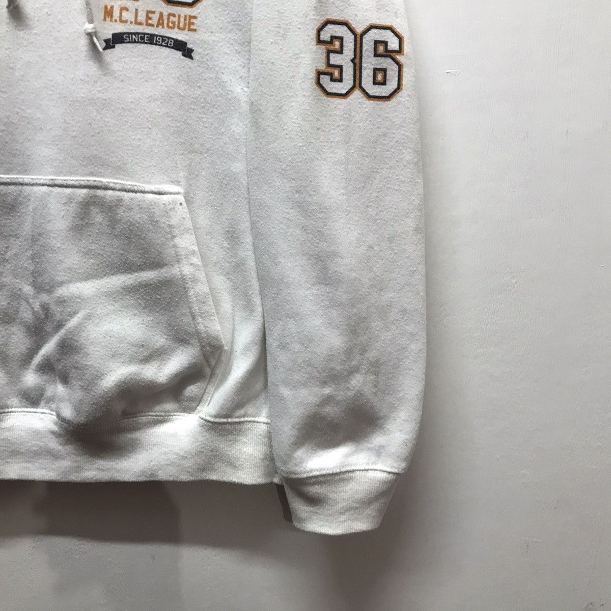 Japanese Brand Vintage Michigan Hoodie Sweatshirt Big Logo Michigan Size US M / EU 48-50 / 2 - 5 Thumbnail