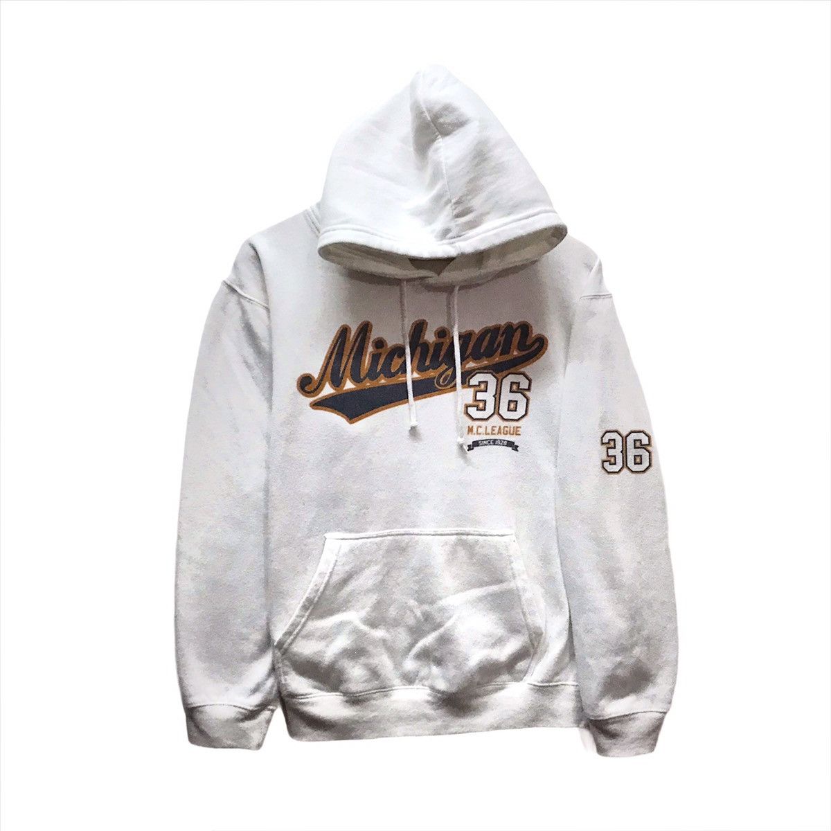 Japanese Brand Vintage Michigan Hoodie Sweatshirt Big Logo Michigan Size US M / EU 48-50 / 2 - 1 Thumbnail