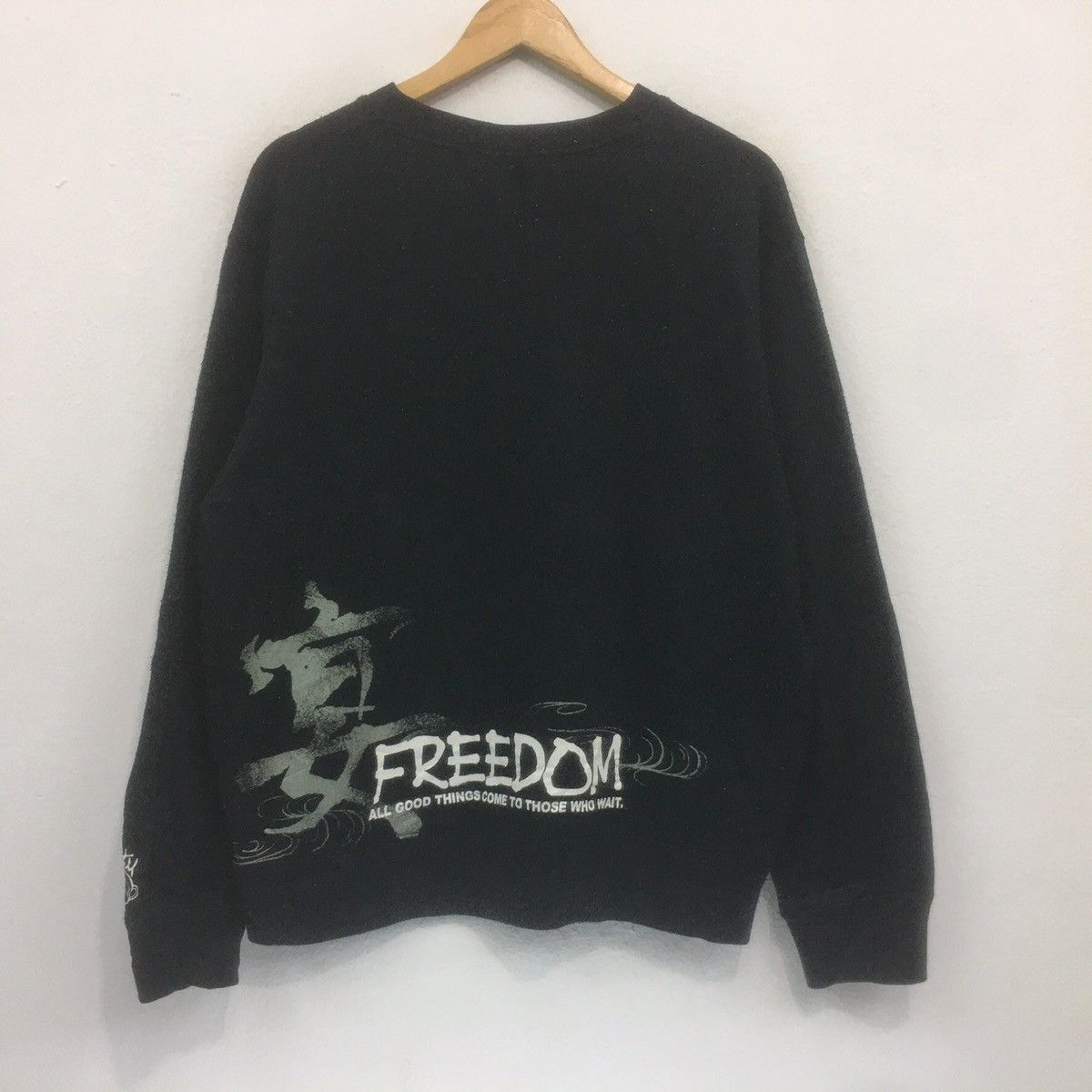Japanese Brand × Vintage Vintage Space Opera Biglogo Spellout FREEDOM Sweatshirt Size US M / EU 48-50 / 2 - 6 Thumbnail