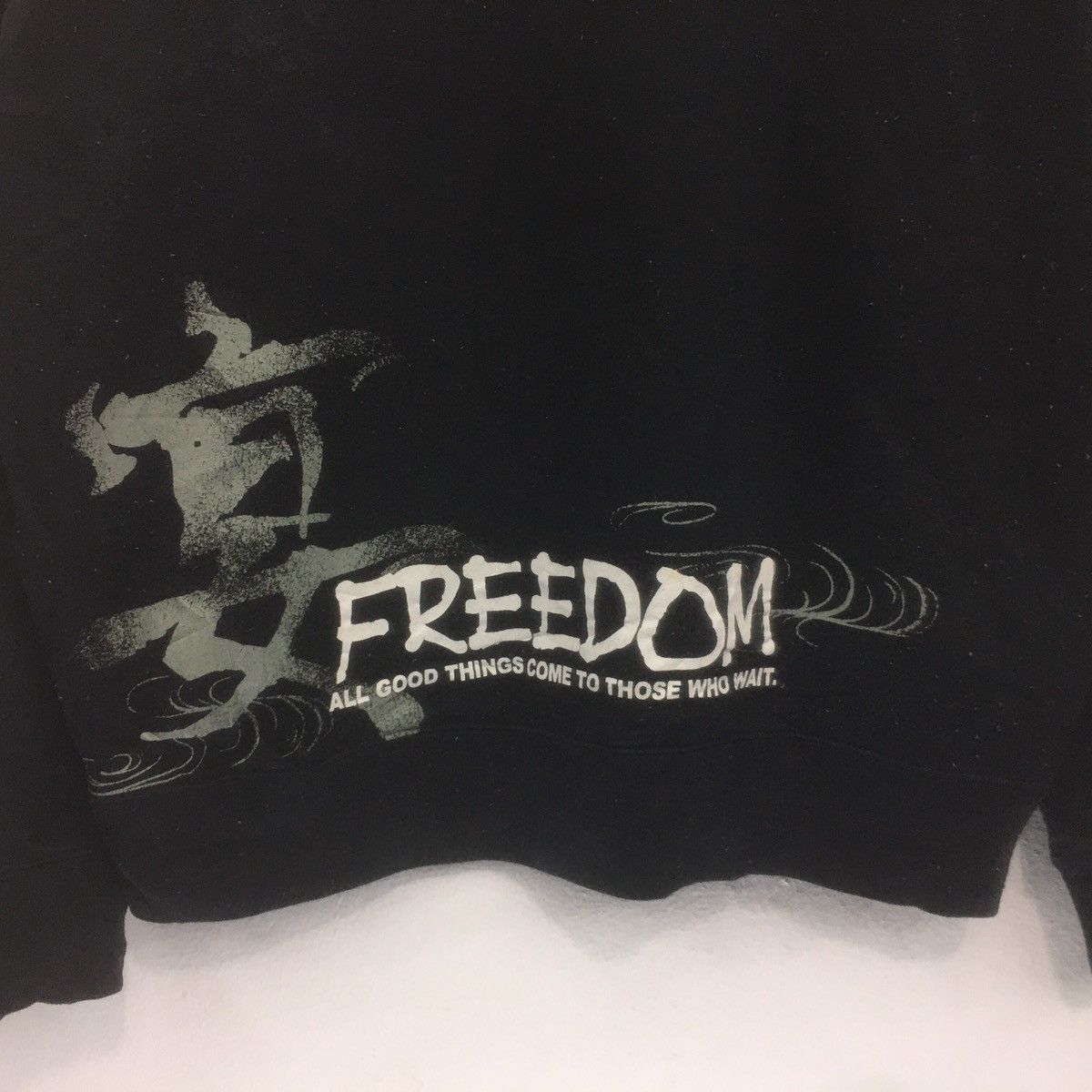 Japanese Brand × Vintage Vintage Space Opera Biglogo Spellout FREEDOM Sweatshirt Size US M / EU 48-50 / 2 - 7 Thumbnail