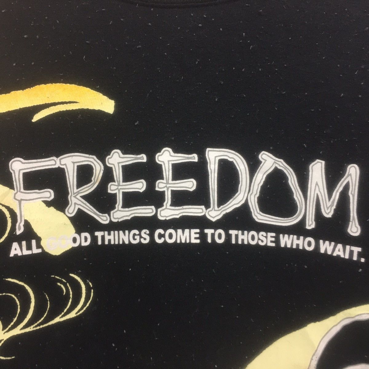 Japanese Brand × Vintage Vintage Space Opera Biglogo Spellout FREEDOM Sweatshirt Size US M / EU 48-50 / 2 - 5 Thumbnail