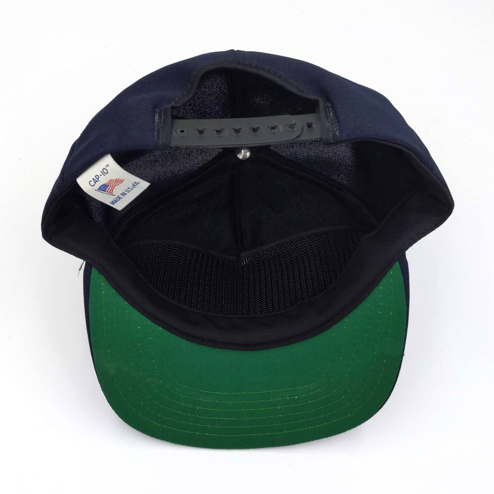 Vintage Vintage USS Carl Vinson CVN 70 Snapback Trucker Hat Army 90s Size ONE SIZE - 8 Thumbnail