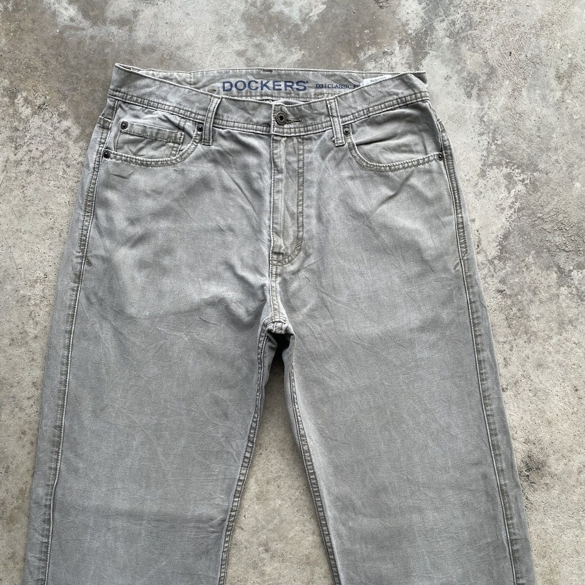 Dockers Vintage Dockers Faded Trousers Casual Pants W32 Size US 32 / EU 48 - 2 Thumbnail