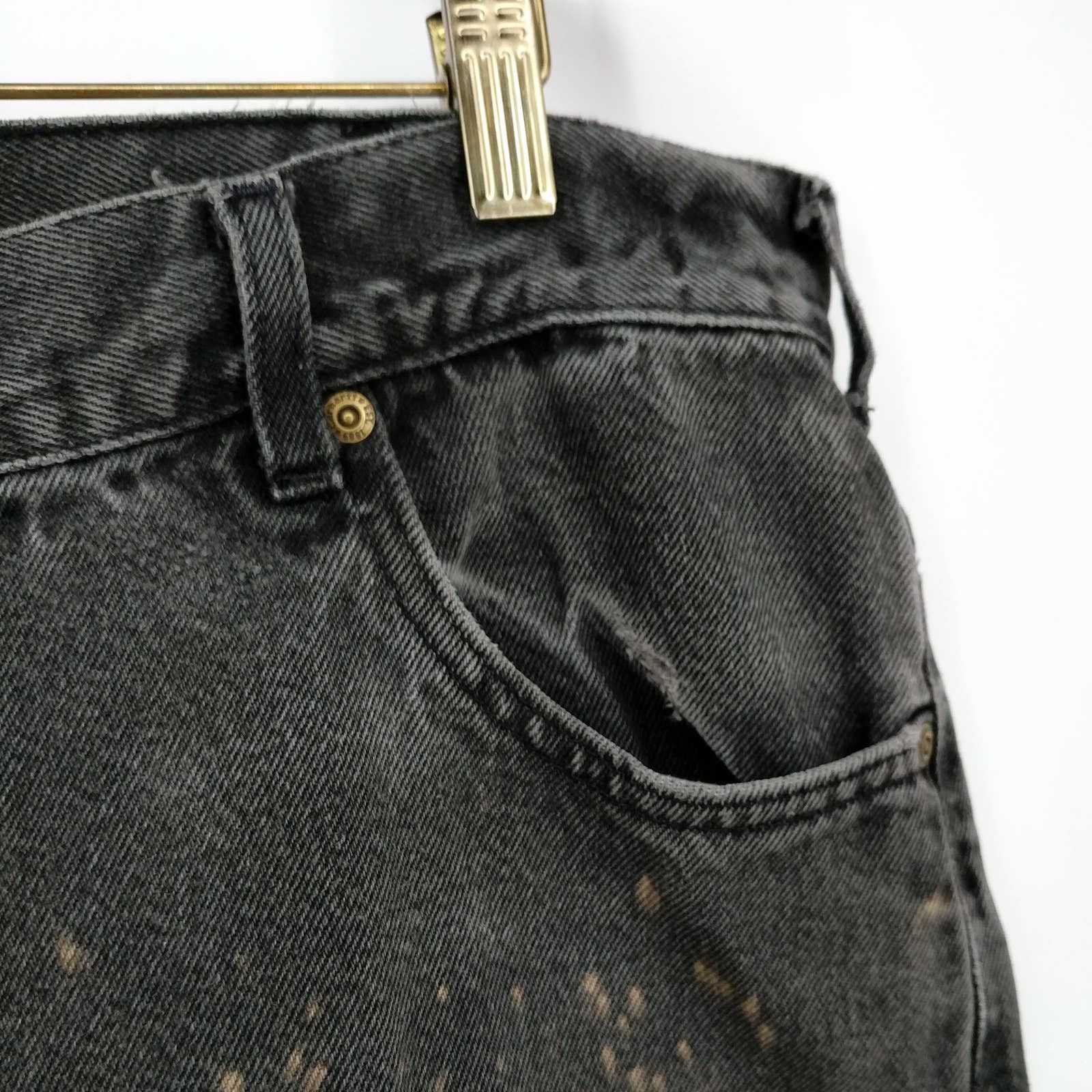 Carhartt × Vintage Vintage Carhartt Custom Bleached Distressed Denim Work Jean Size US 40 / EU 56 - 5 Thumbnail