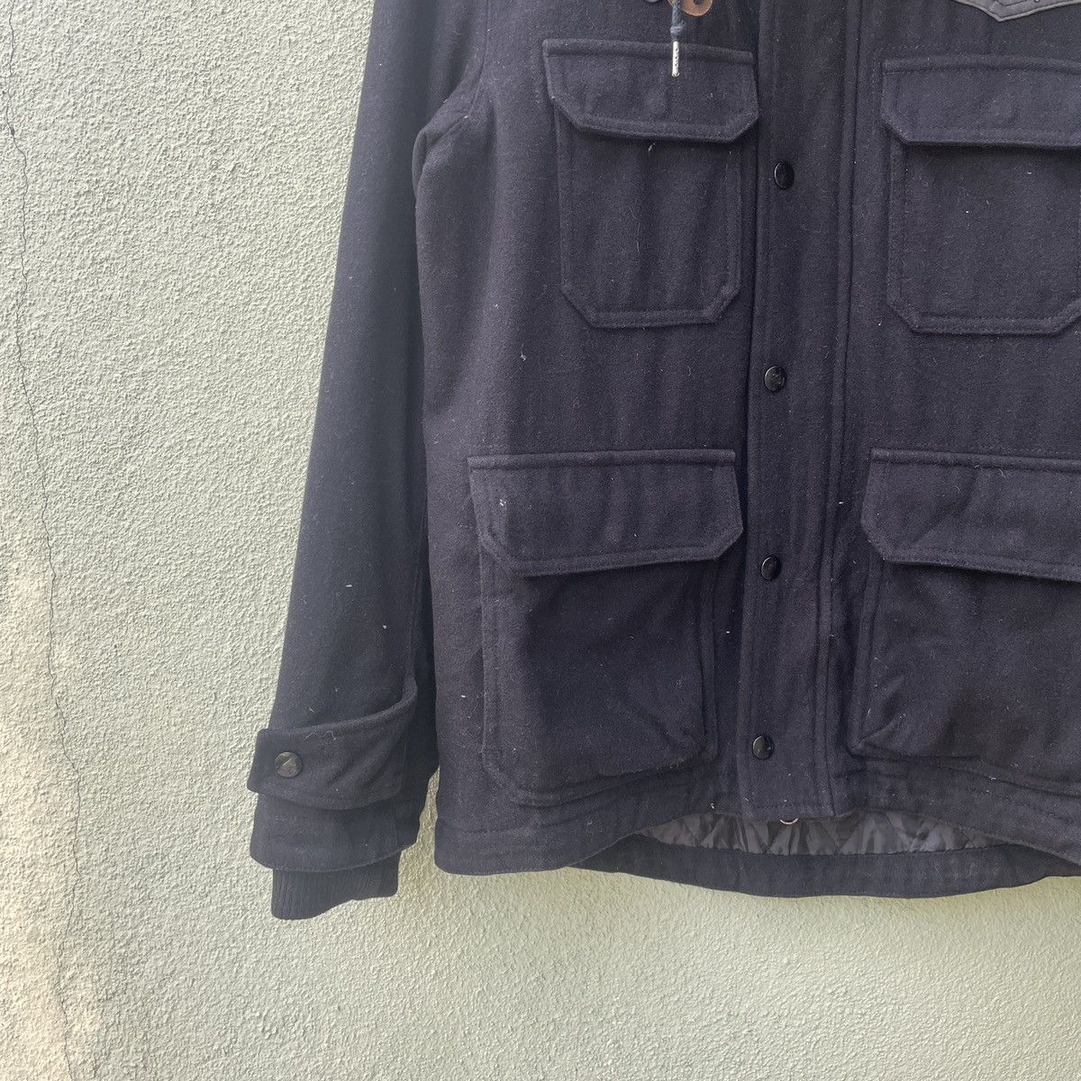 Japanese Brand Vtg Ships Jet Blue BLACK Zipped Hooded Jacket Multipocket Size US M / EU 48-50 / 2 - 4 Thumbnail