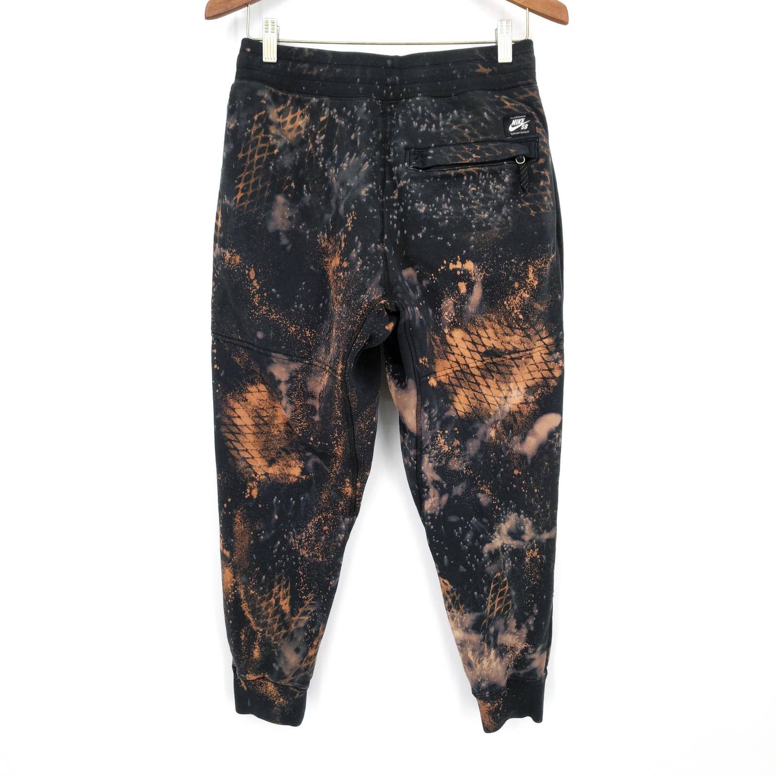 Nike Nike SB Custom Diamond Printed Fleece Joggers Sweatpants S Size US 30 / EU 46 - 6 Thumbnail
