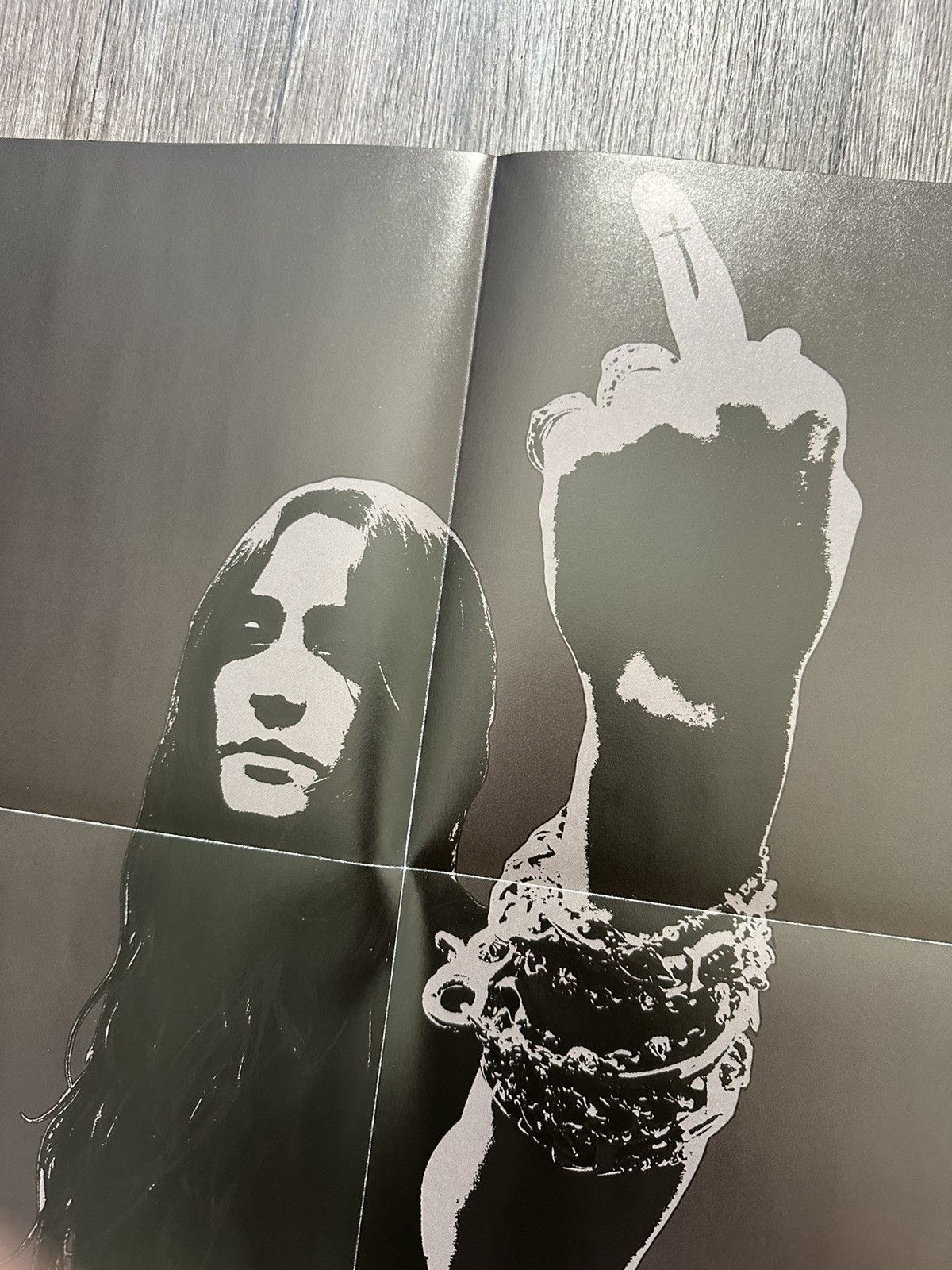 Chrome Hearts 🖤Chrome Hearts🖤Fuck You Framed Double Sided Poster Size ONE SIZE - 9 Thumbnail