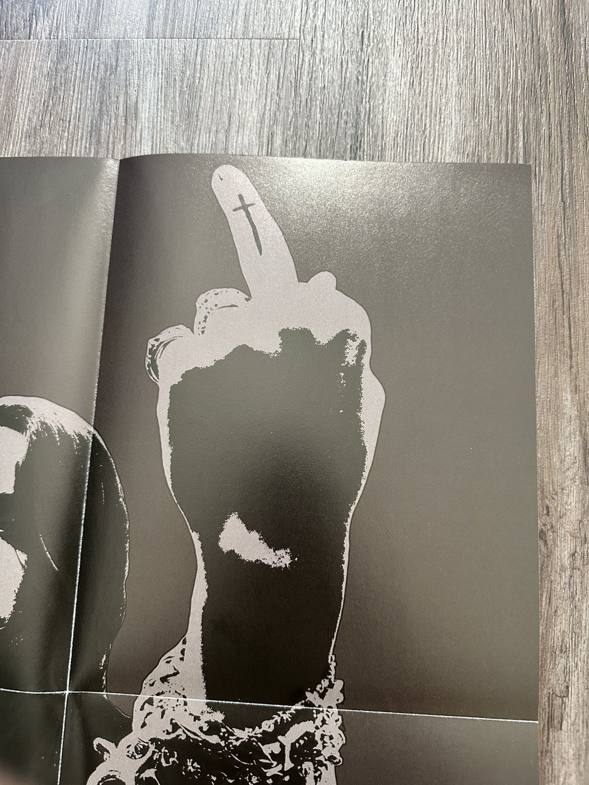 Chrome Hearts 🖤Chrome Hearts🖤Fuck You Framed Double Sided Poster Size ONE SIZE - 8 Thumbnail