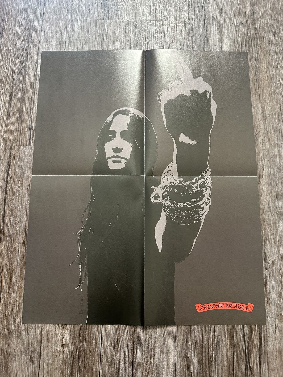 Chrome Hearts 🖤Chrome Hearts🖤Fuck You Framed Double Sided Poster Size ONE SIZE - 5 Thumbnail