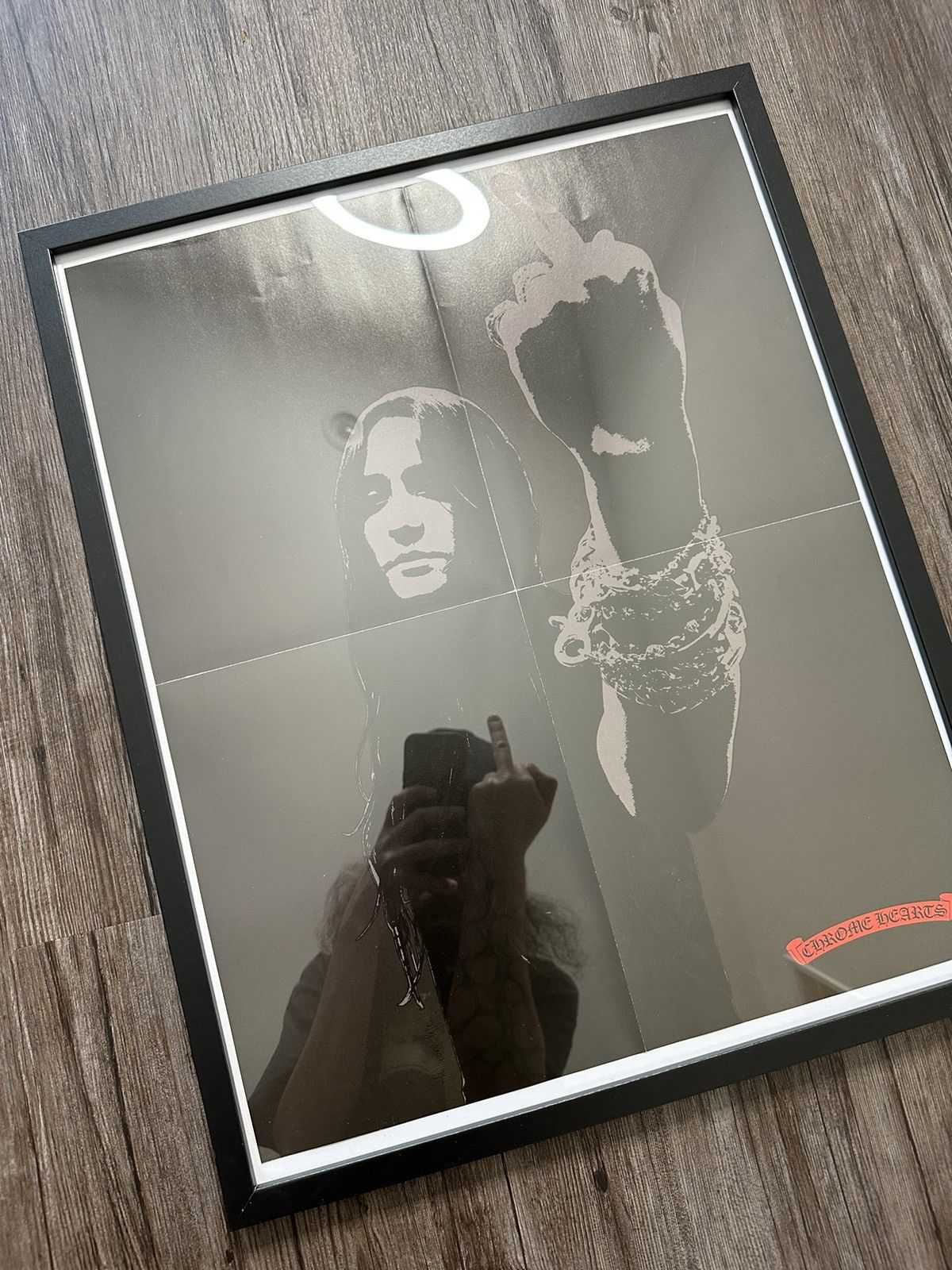 Chrome Hearts 🖤Chrome Hearts🖤Fuck You Framed Double Sided Poster Size ONE SIZE - 1 Thumbnail