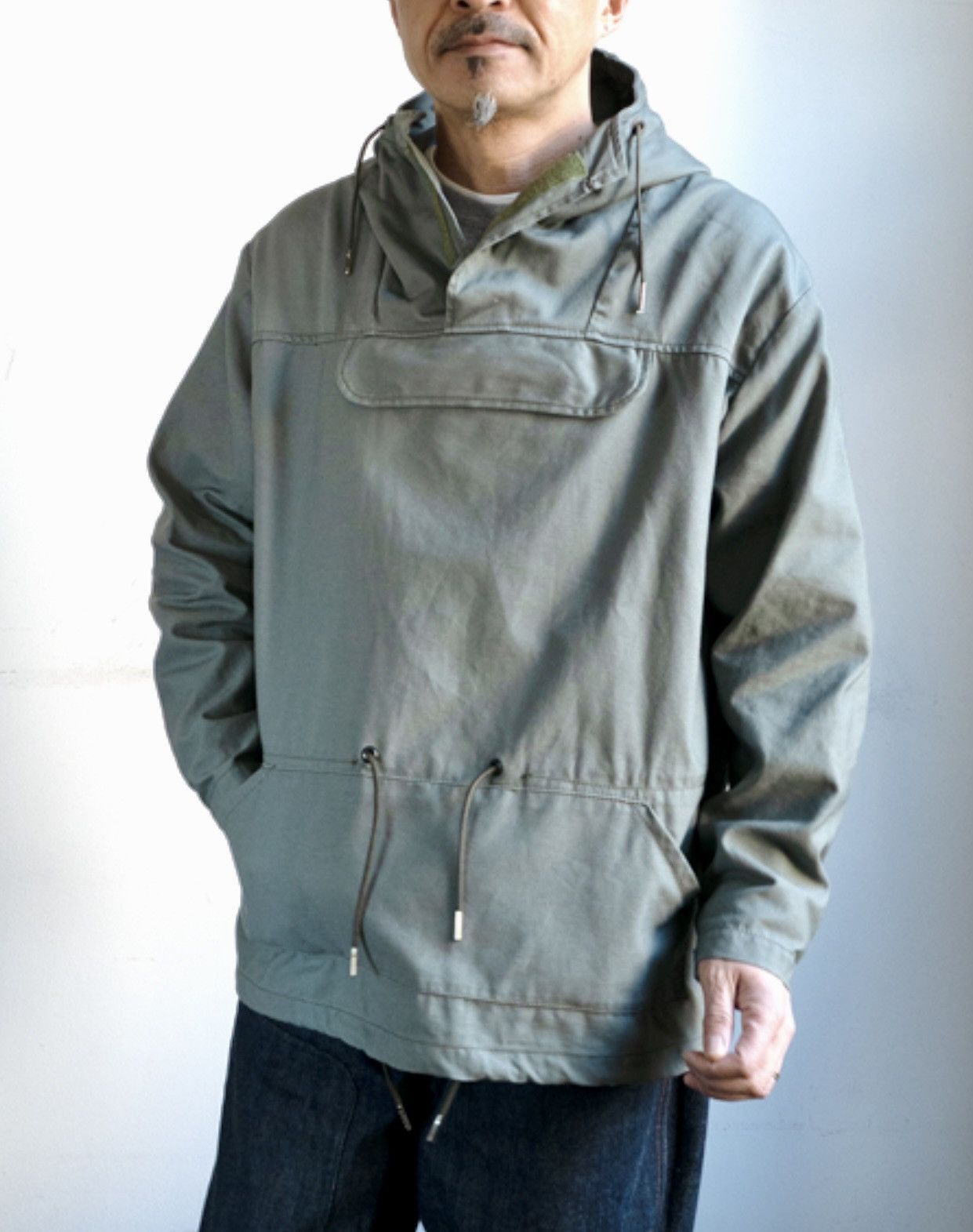 🔥NEED TO GONE🔥ANORAK PARKA BIG POCKET by KIFFE MADE IN USA