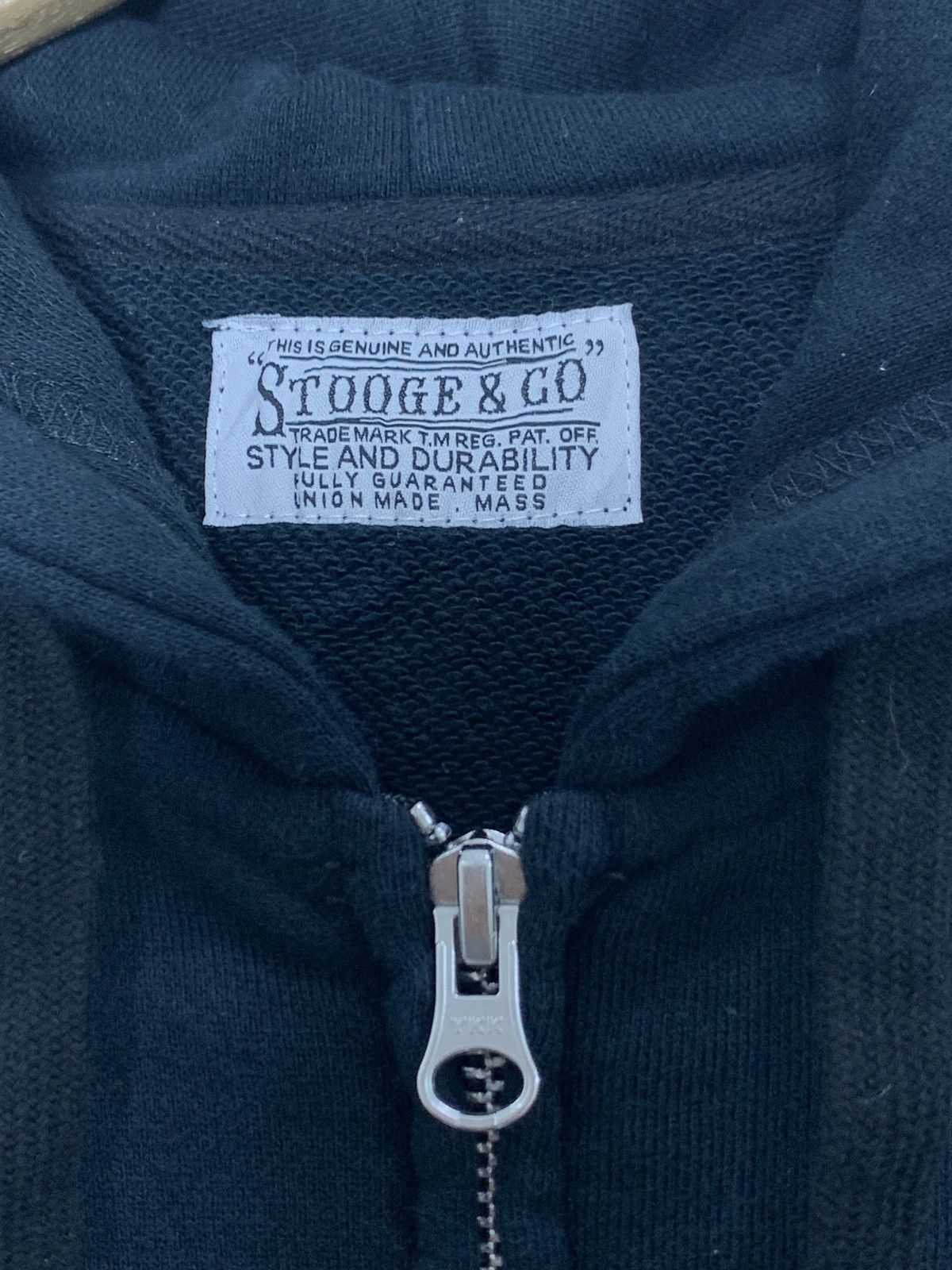 Ed Hardy × Japanese Brand Stooge & Co Embroidered Skull Logo Zipper Hoodie Size US S / EU 44-46 / 1 - 7 Thumbnail