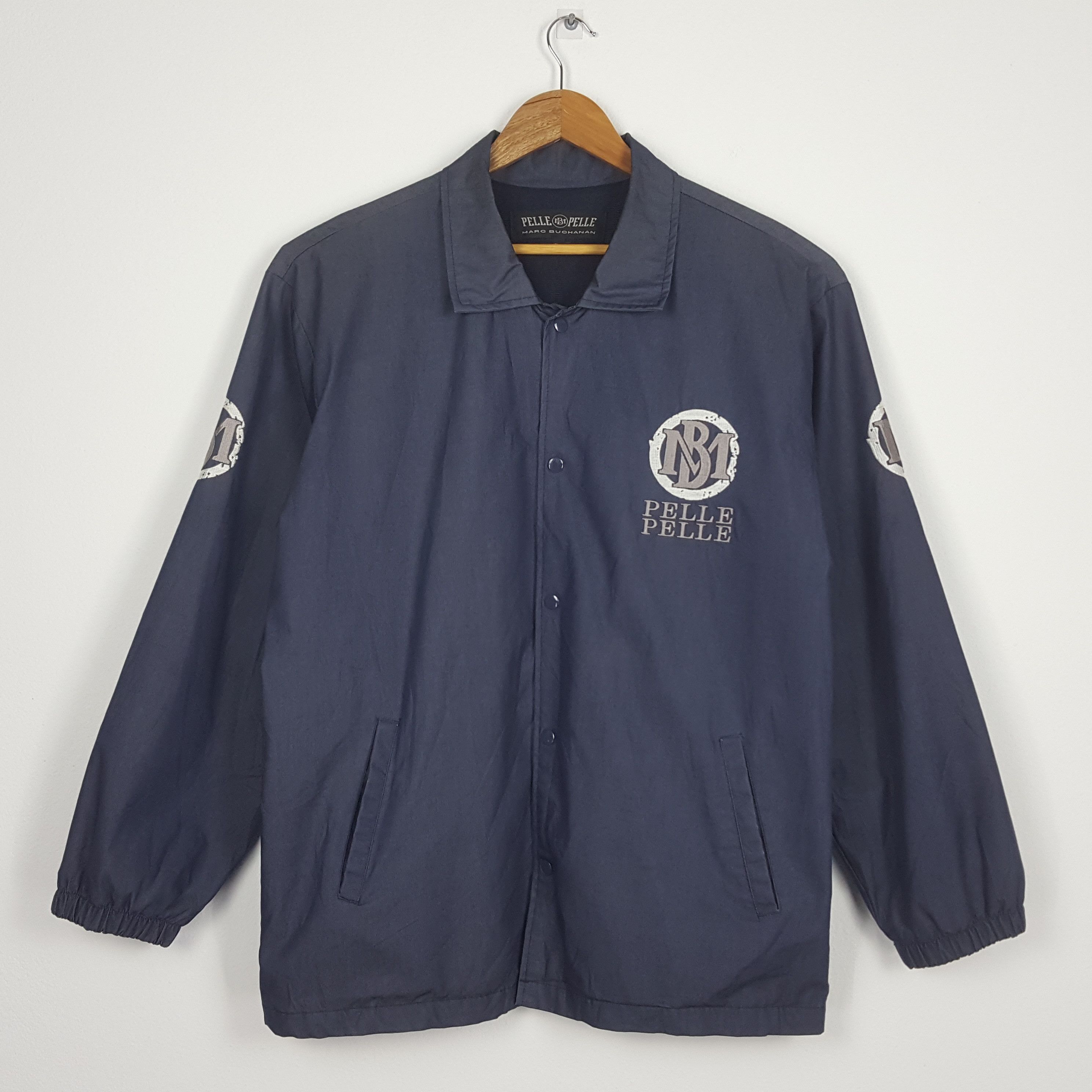 Pelle Pelle × Vintage Vintage PELLE PELLE nice design streetwear jacket Size US L / EU 52-54 / 3 - 2 Thumbnail