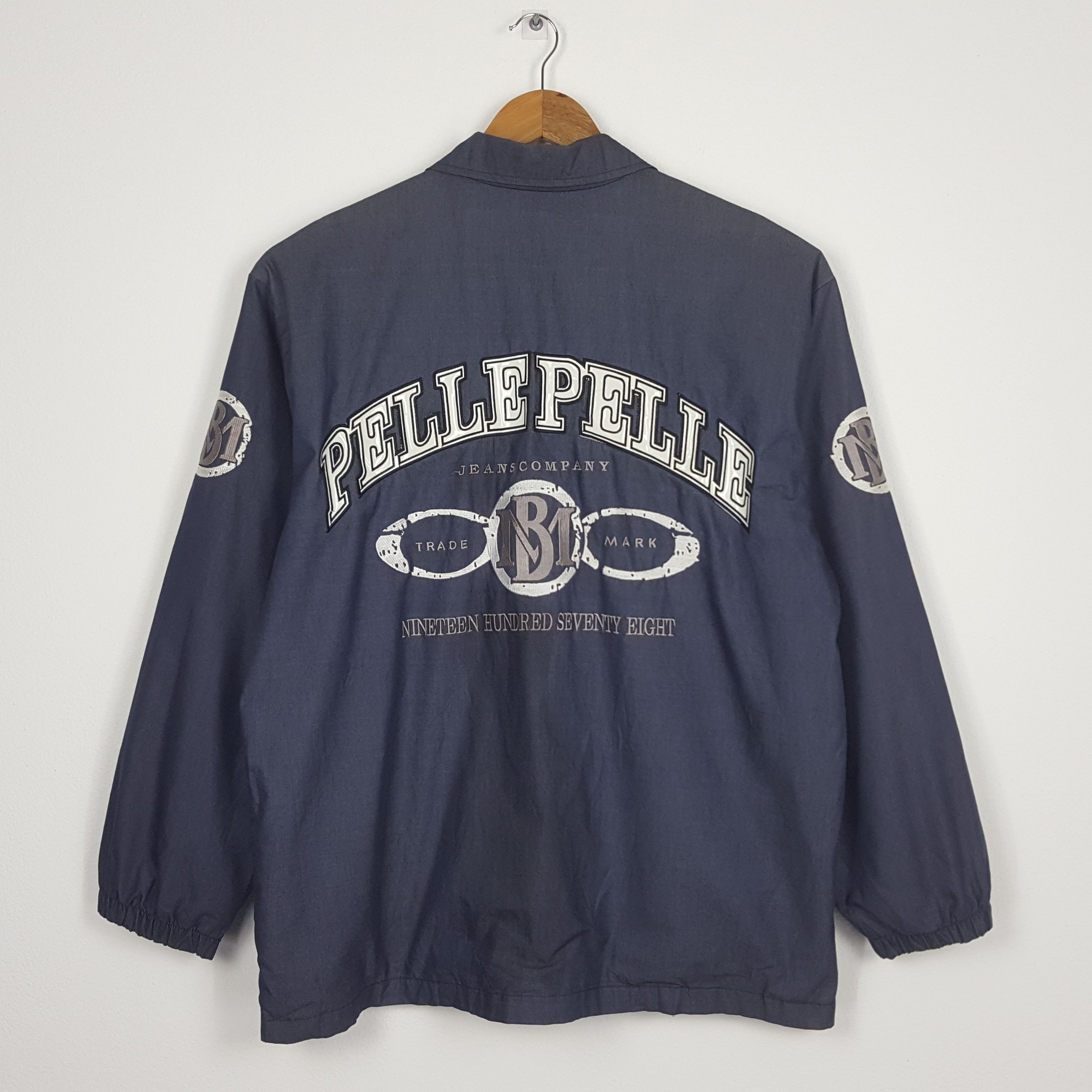Pelle Pelle × Vintage Vintage PELLE PELLE nice design streetwear jacket Size US L / EU 52-54 / 3 - 1 Thumbnail