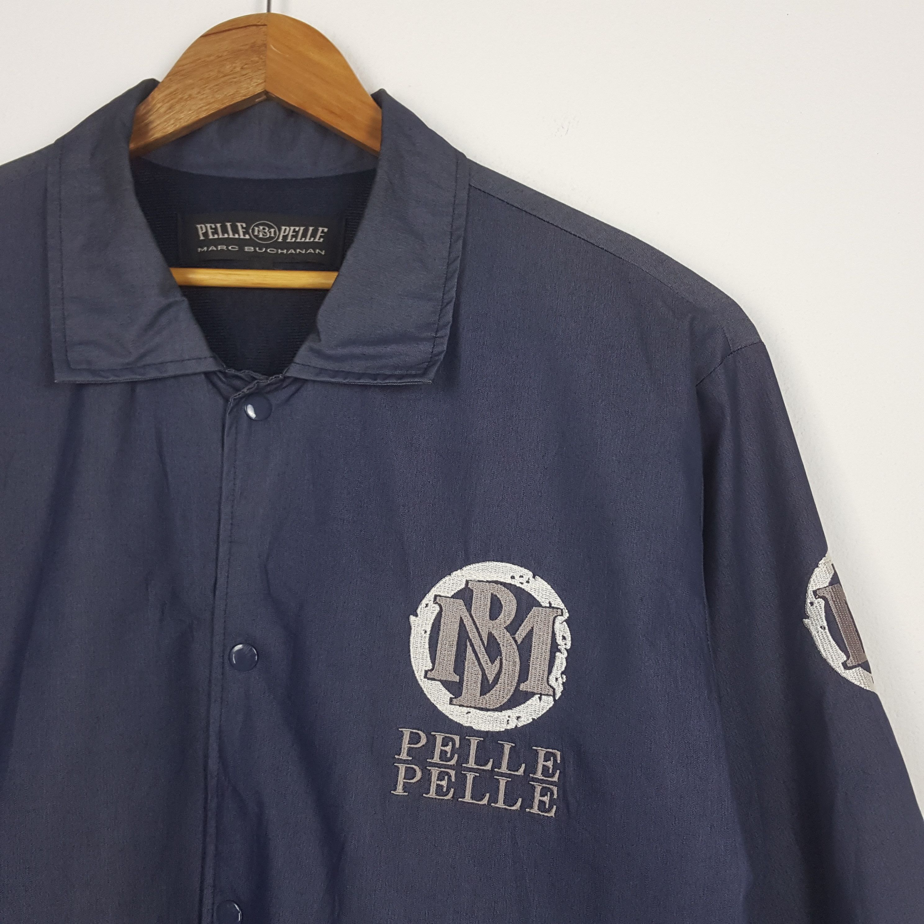 Pelle Pelle × Vintage Vintage PELLE PELLE nice design streetwear jacket Size US L / EU 52-54 / 3 - 5 Thumbnail