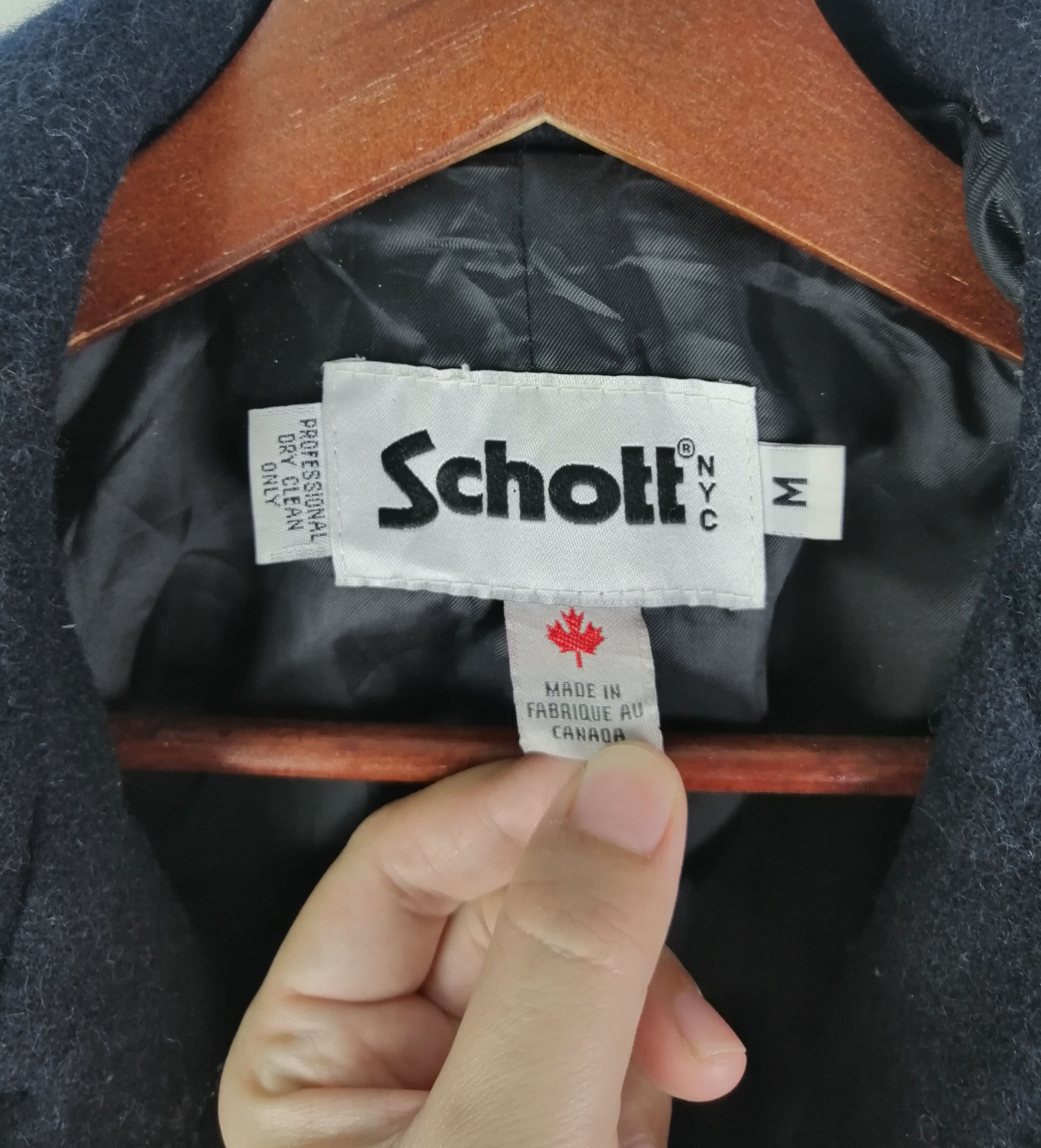 Schott Luxury Schott NYC Jacket Made in Canada in size M Size US M / EU 48-50 / 2 - 4 Thumbnail